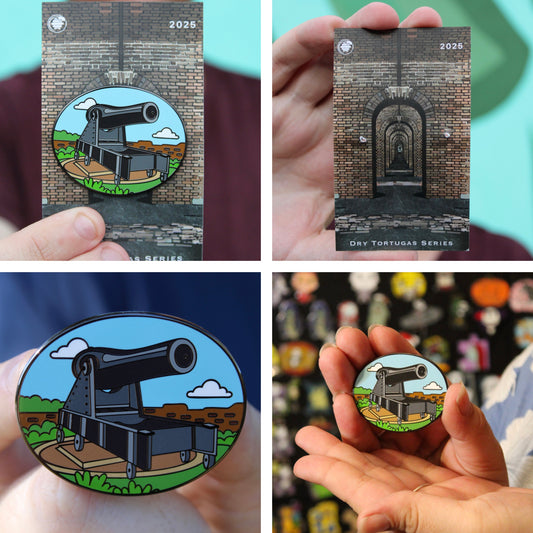 Rodman Gun Pin - Dry Tortugas National Park With Magnet