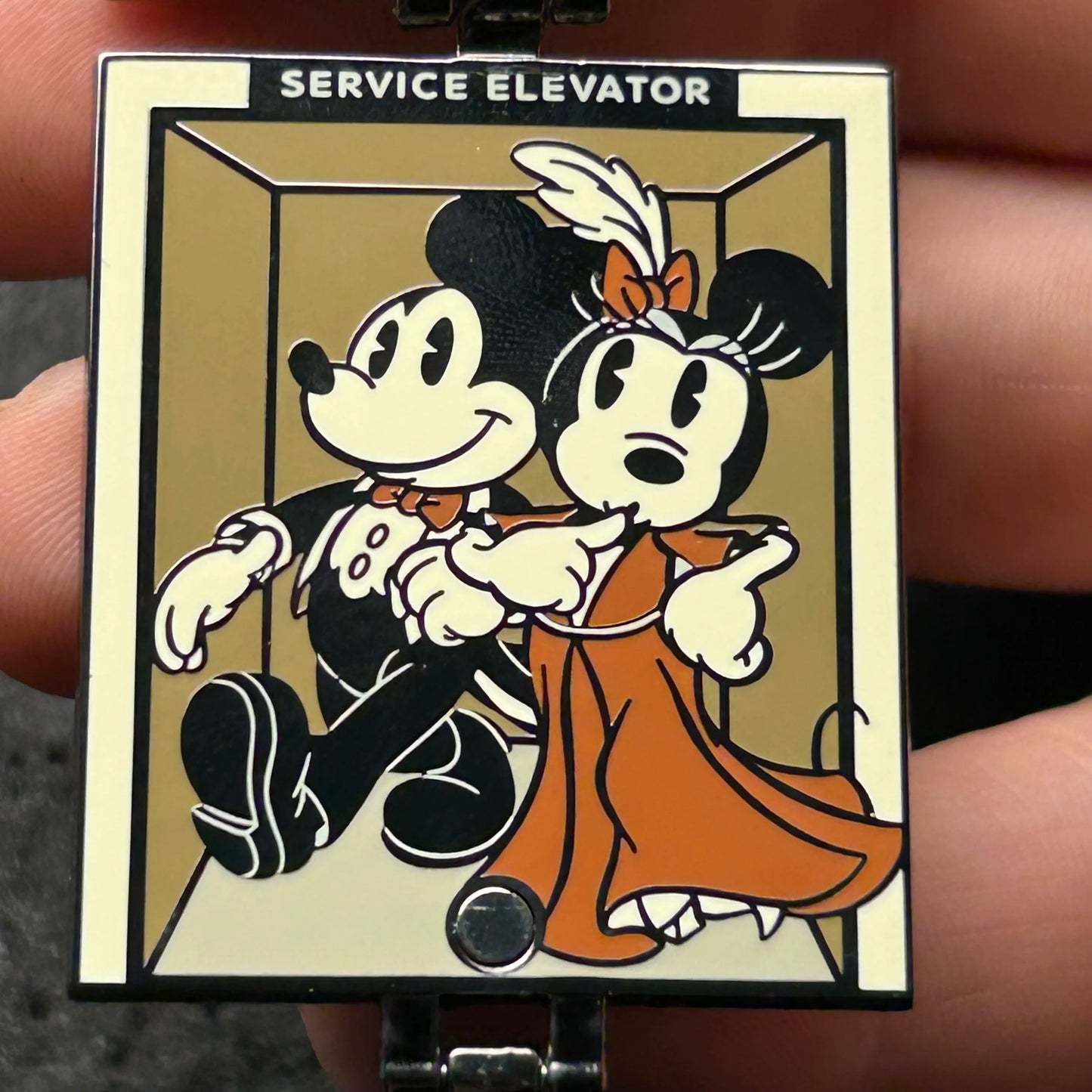2024 - Tower of Terror - Hinge - Mickey, Minnie, and Donald - Disney Pin