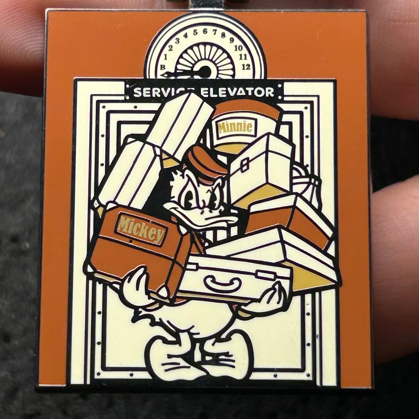 2024 - Tower of Terror - Hinge - Mickey, Minnie, and Donald - Disney Pin