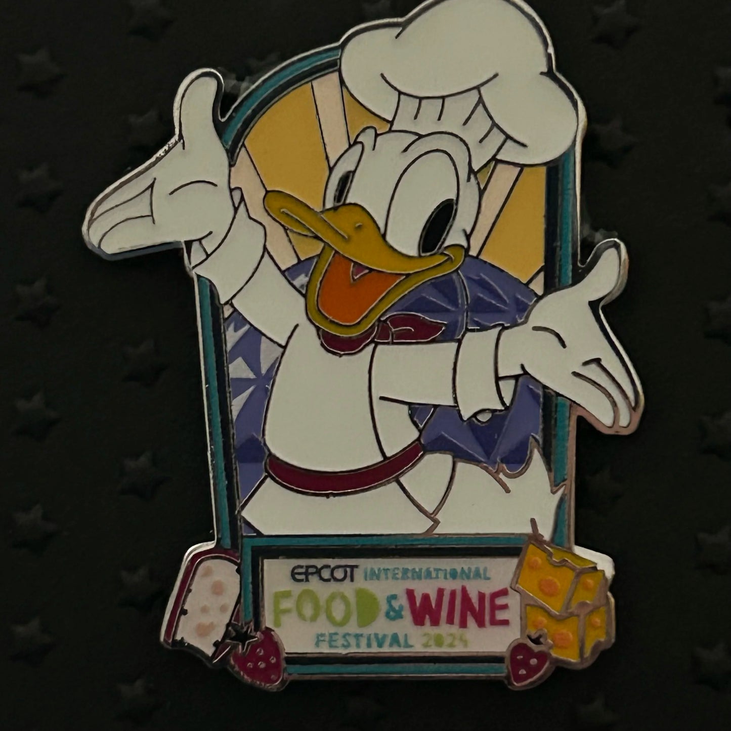 2024 - Chef Donald Duck - EPCOT - Food and Wine Festival - Disney Pin