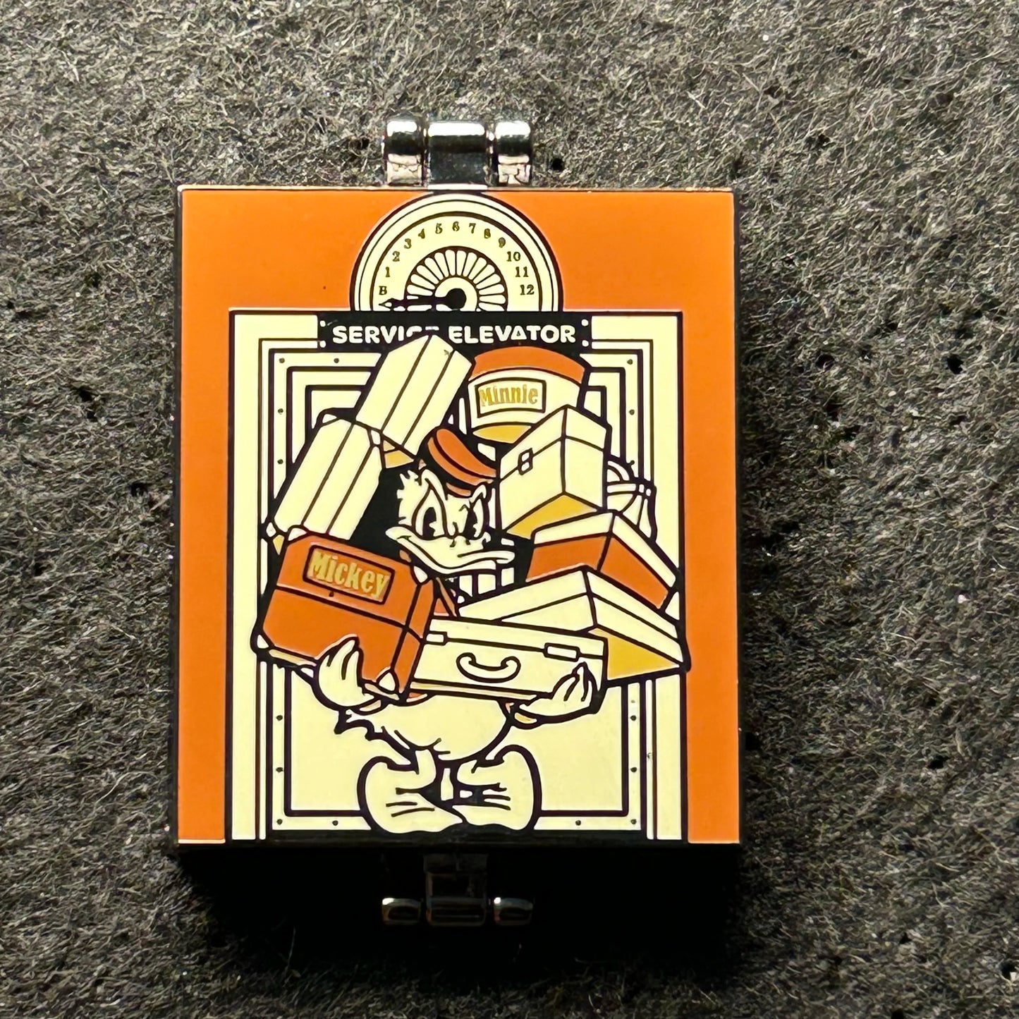2024 - Tower of Terror - Hinge - Mickey, Minnie, and Donald - Disney Pin