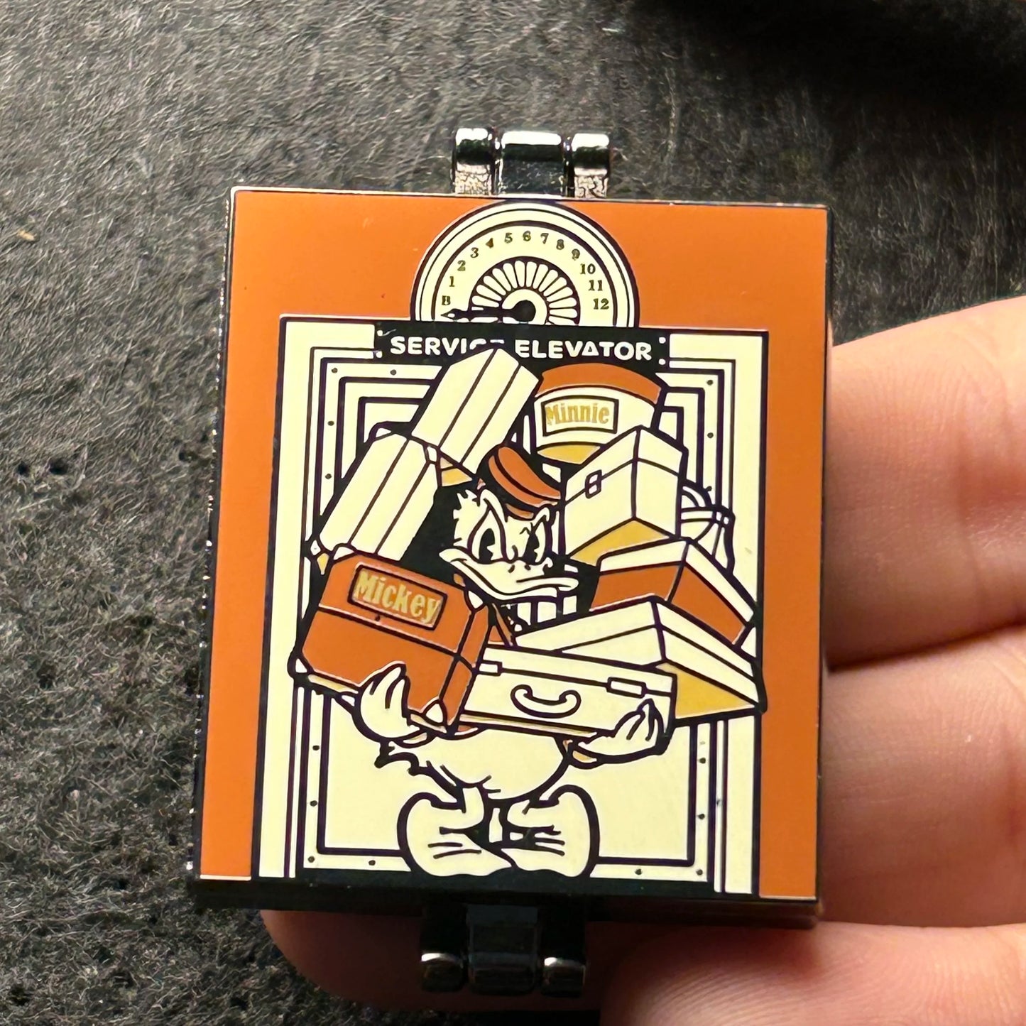 2024 - Tower of Terror - Hinge - Mickey, Minnie, and Donald - Disney Pin