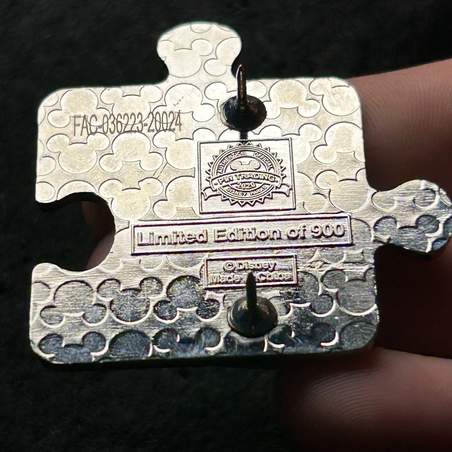 2020 - Jiminy Cricket - Pinocchio - Puzzle Piece - LE 900 - Disney Pin