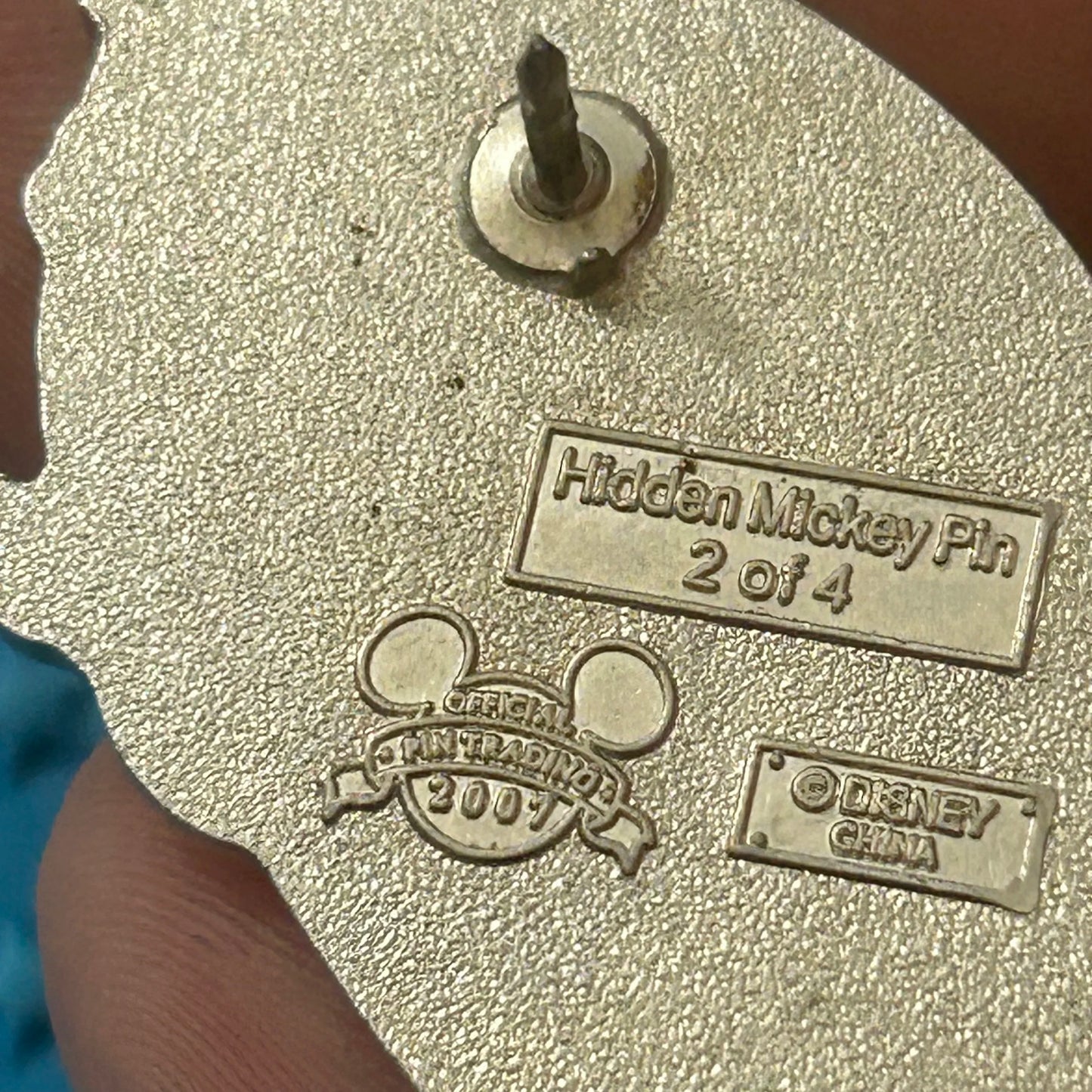 2007 - Flora - Aurora - Fairy Godmother - Hidden Mickey - Disney Pin