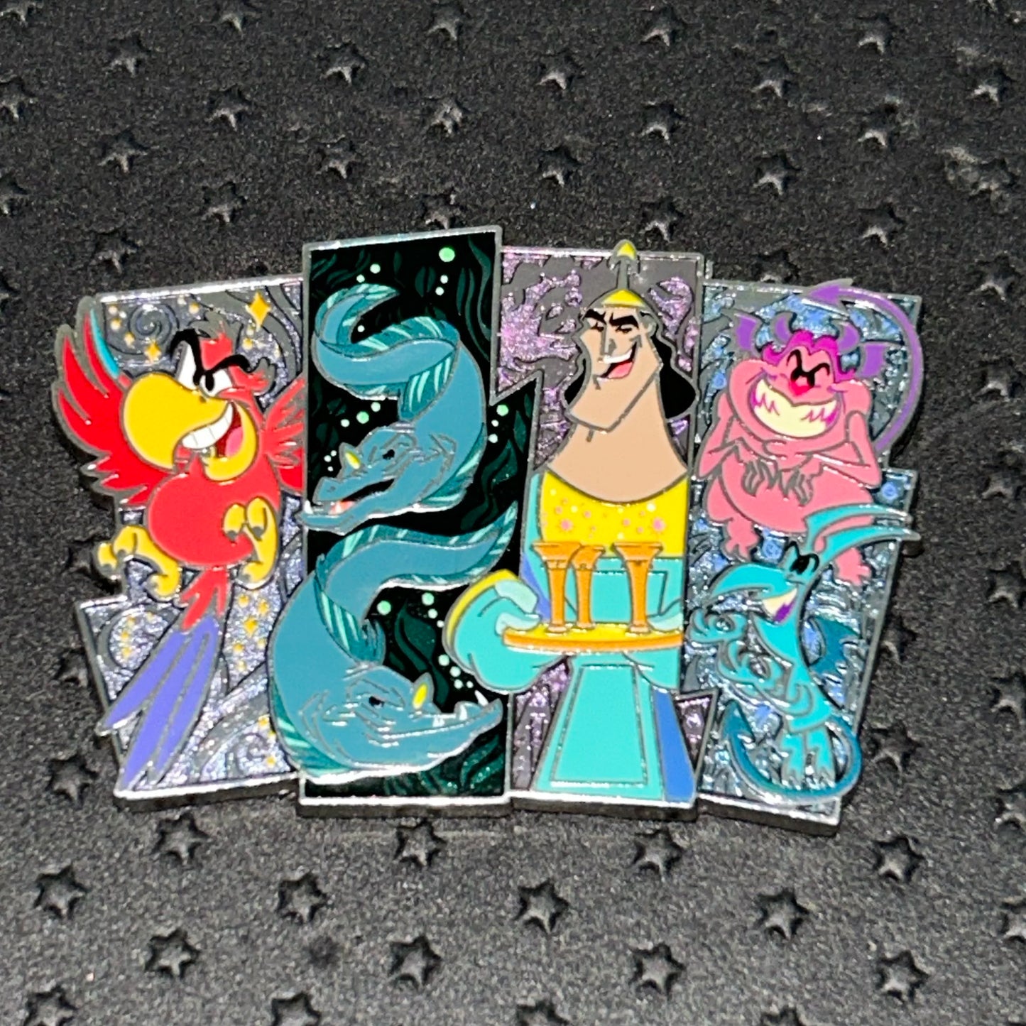 2022 - Kronk, Flotsam/Jetsam, Iago, and Pain/Panic - Villain Henchman - Disney Pin
