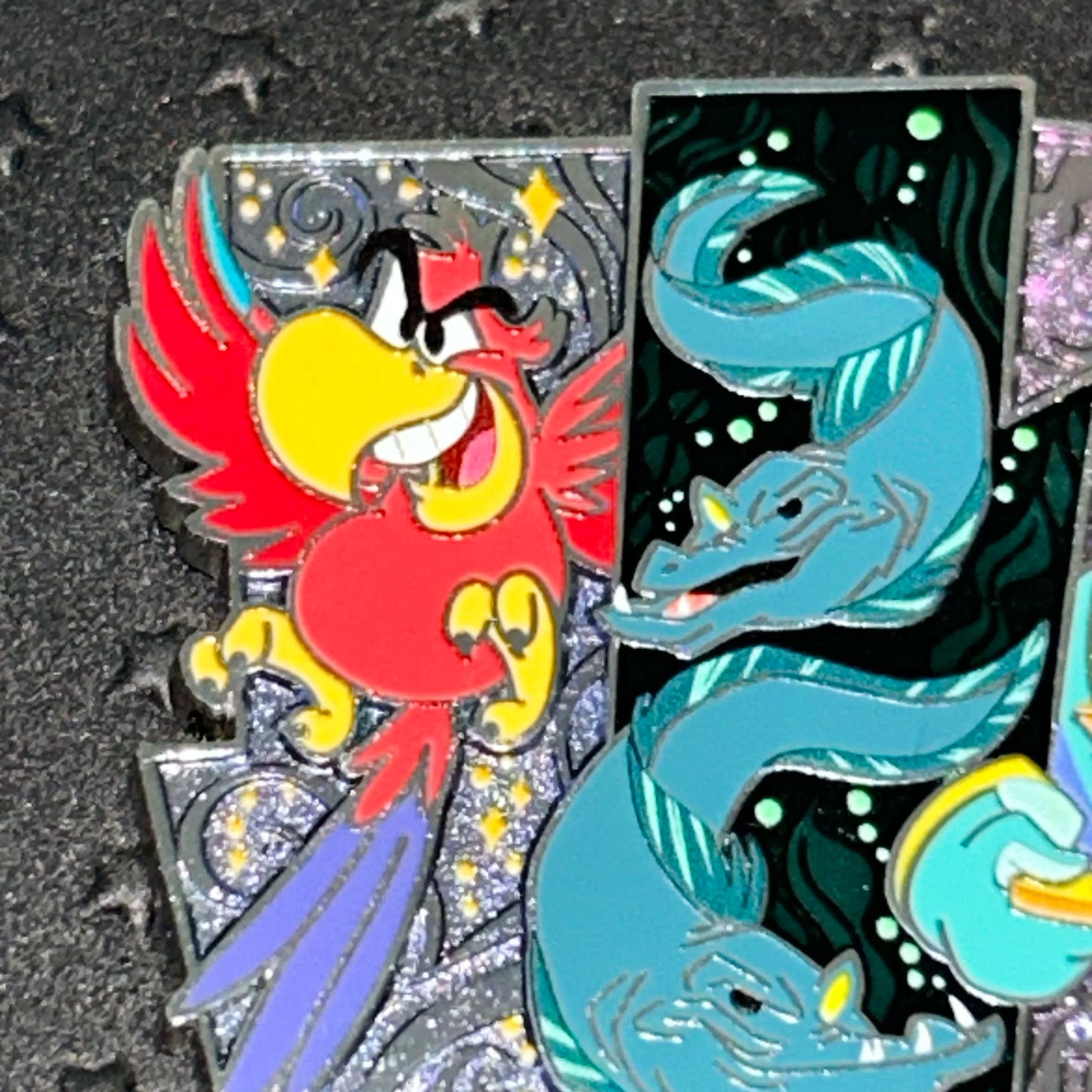 2022 - Kronk, Flotsam/Jetsam, Iago, and Pain/Panic - Villain Henchman - Disney Pin