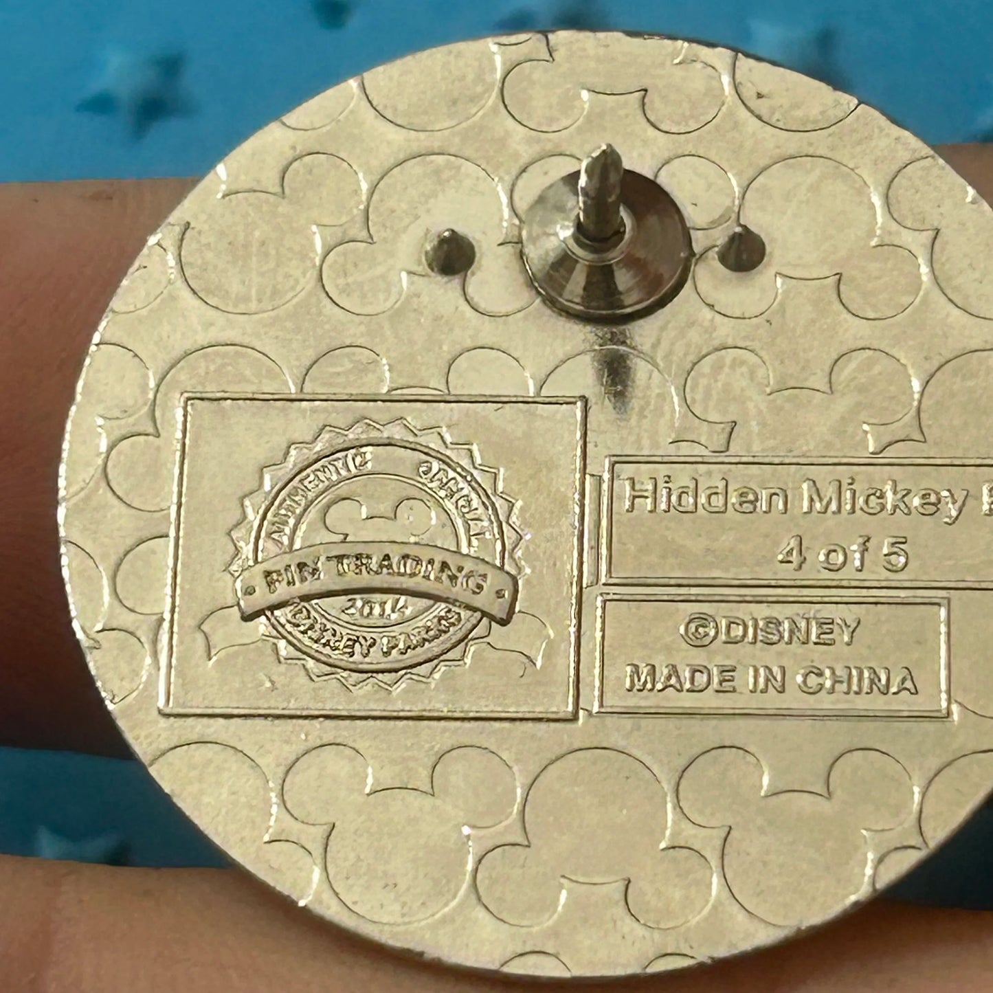 2014 - Mr Smee - Peter Pan - Hidden Mickey - Pin
