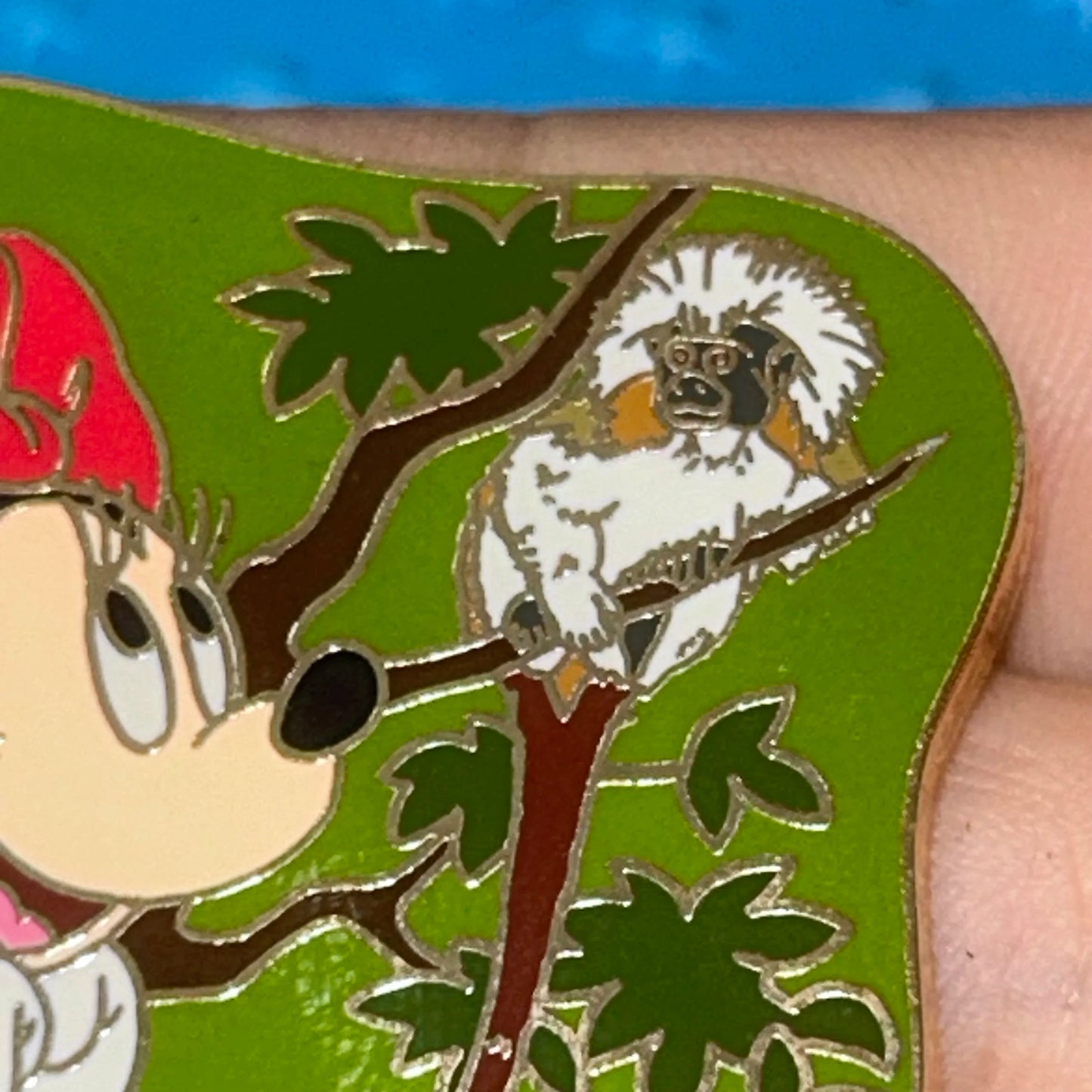 2011 - Minnie Mouse - DAK - Cotton Top Tamarin - WDW - Pin