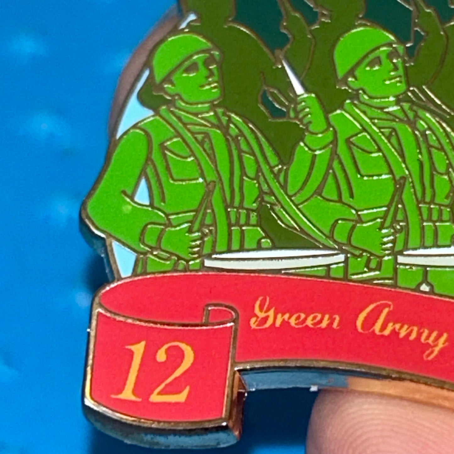 2020 - Green Army Men - Toy Story - LR - 12 Days Of Christmas - Pin