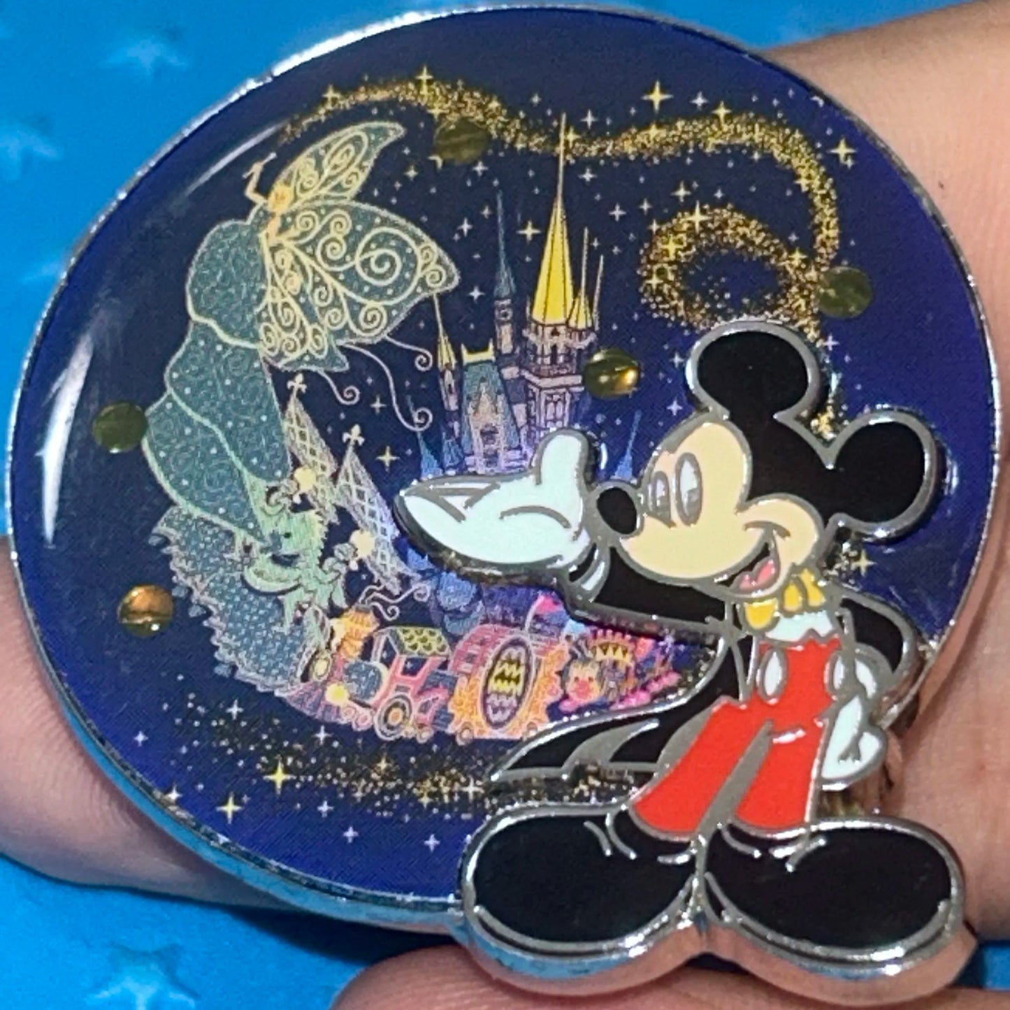 2001 - Mickey Mouss - Tokyo - Electrical Parade - Light Up - Pin
