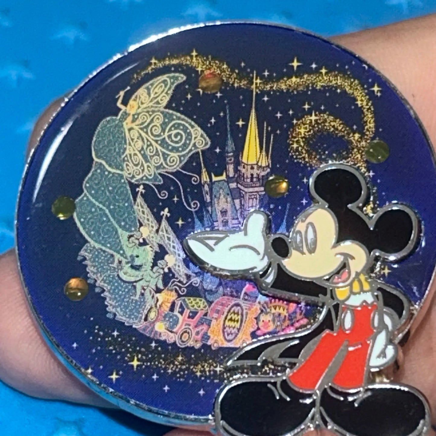 2001 - Mickey Mouss - Tokyo - Electrical Parade - Light Up - Pin