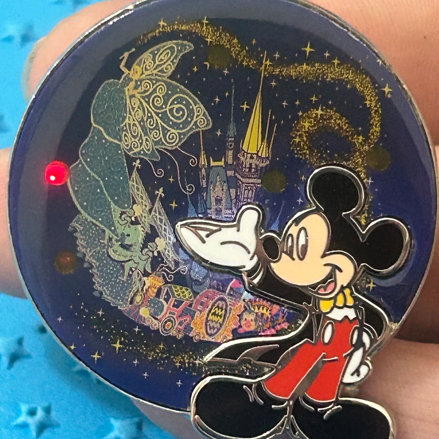 2001 - Mickey Mouss - Tokyo - Electrical Parade - Light Up - Pin