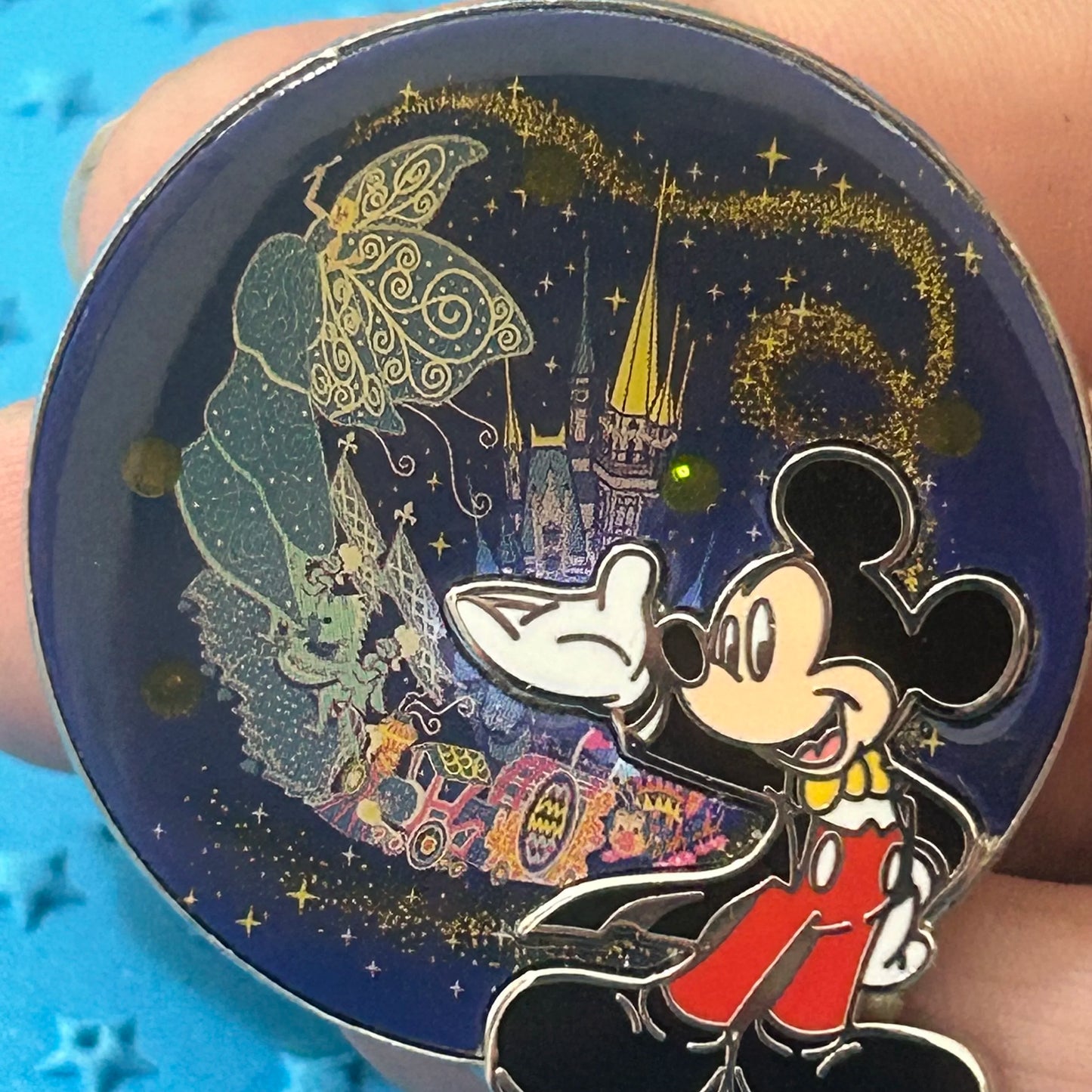 2001 - Mickey Mouss - Tokyo - Electrical Parade - Light Up - Pin