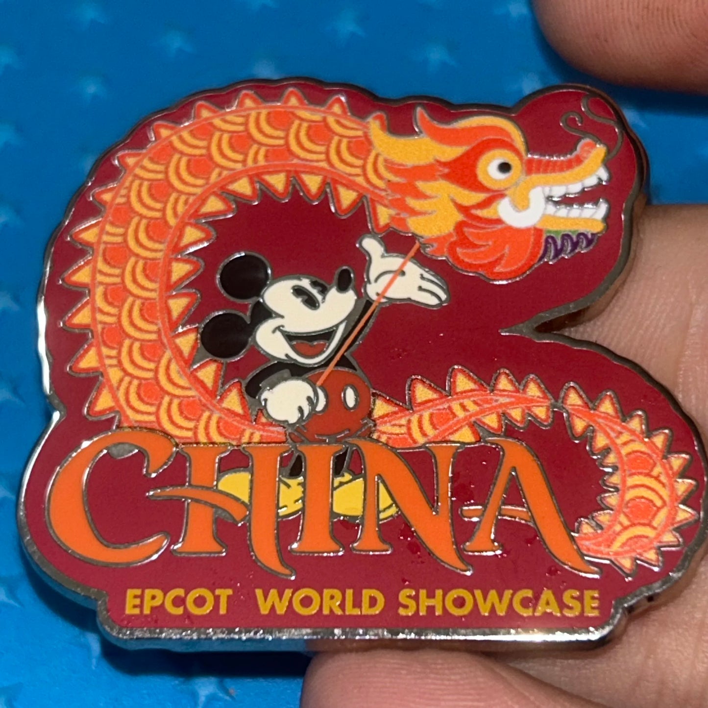 2020 - Mickey Mouse - China - EPCOT - Disney Pin
