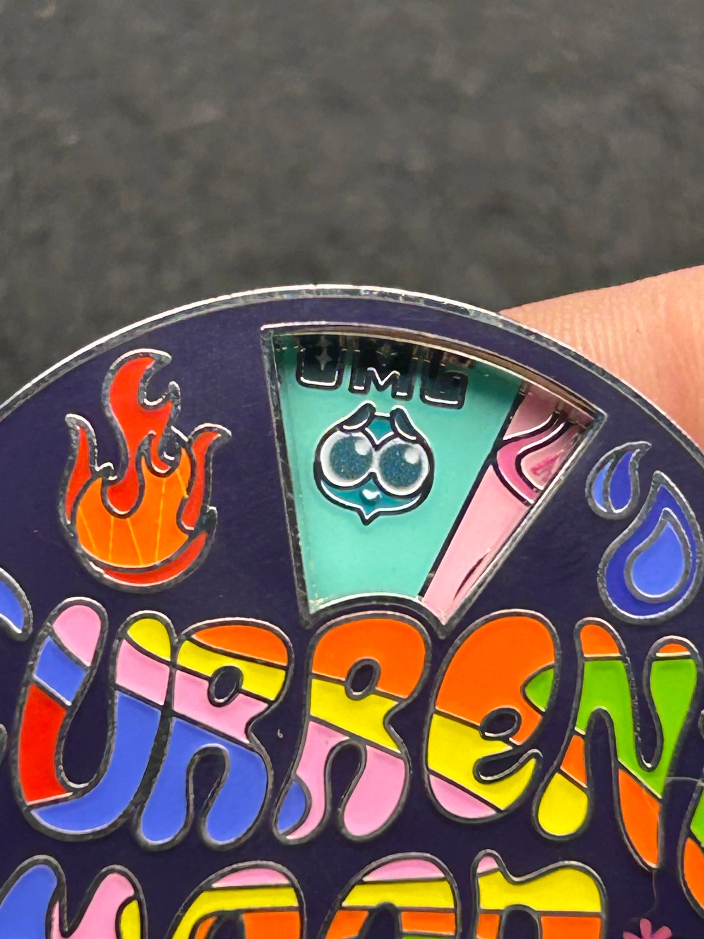 2024 - Current Mood - Inside Out 2- LR - Spinner - Disney Pin