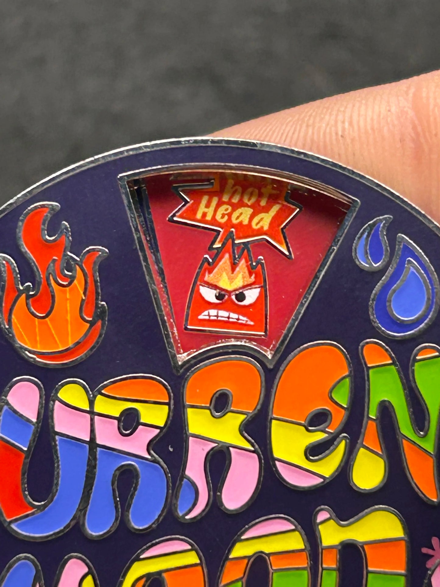 2024 - Current Mood - Inside Out 2- LR - Spinner - Disney Pin