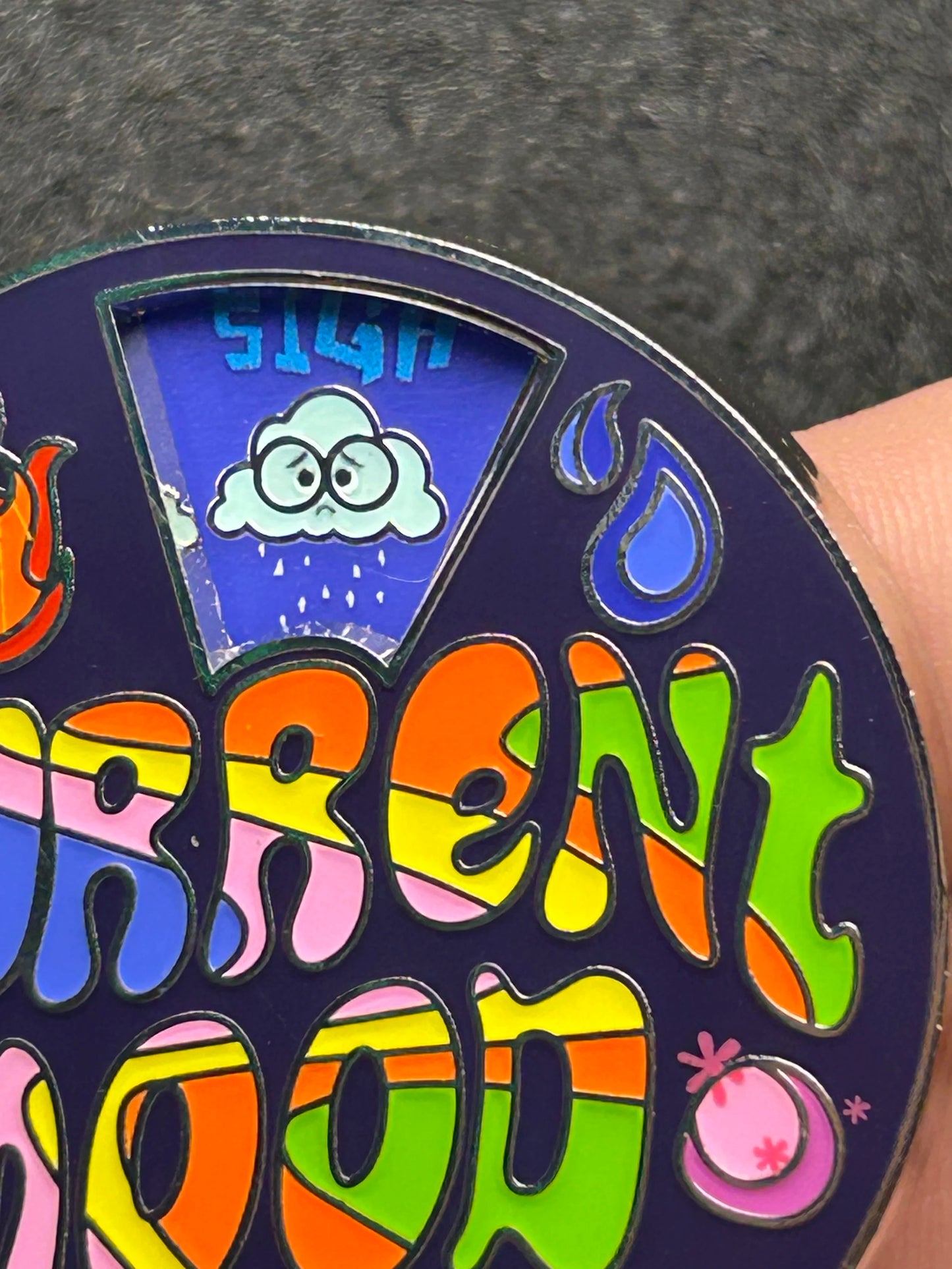2024 - Current Mood - Inside Out 2- LR - Spinner - Disney Pin