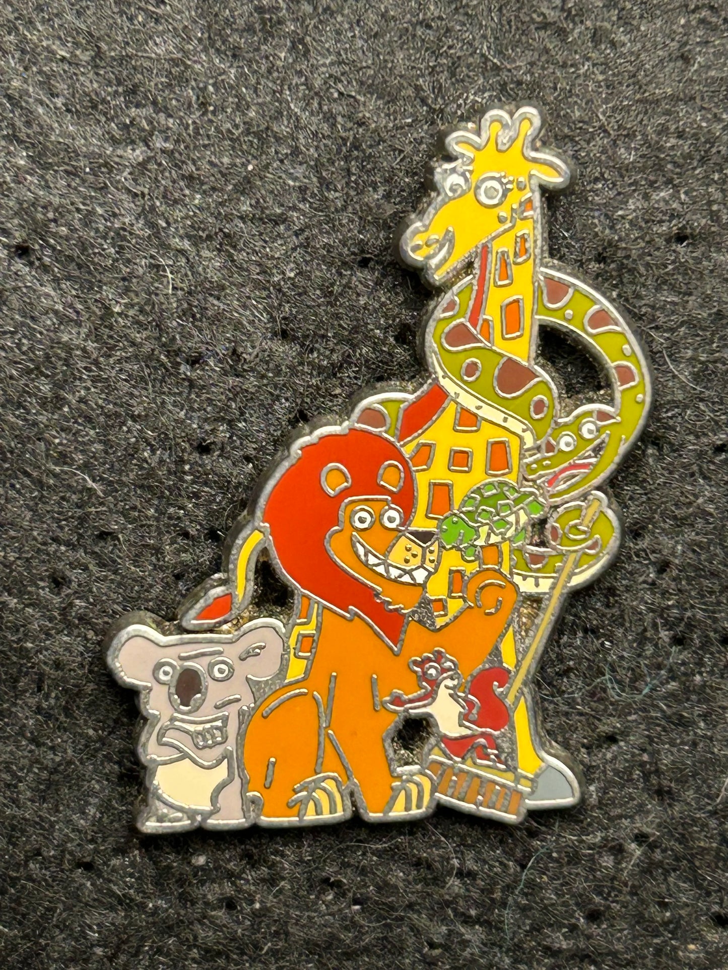 2006 - Samson, Benny, Larry, Bridget, Nigel, and Donald the Turtle - In the Wild - Disney Pin