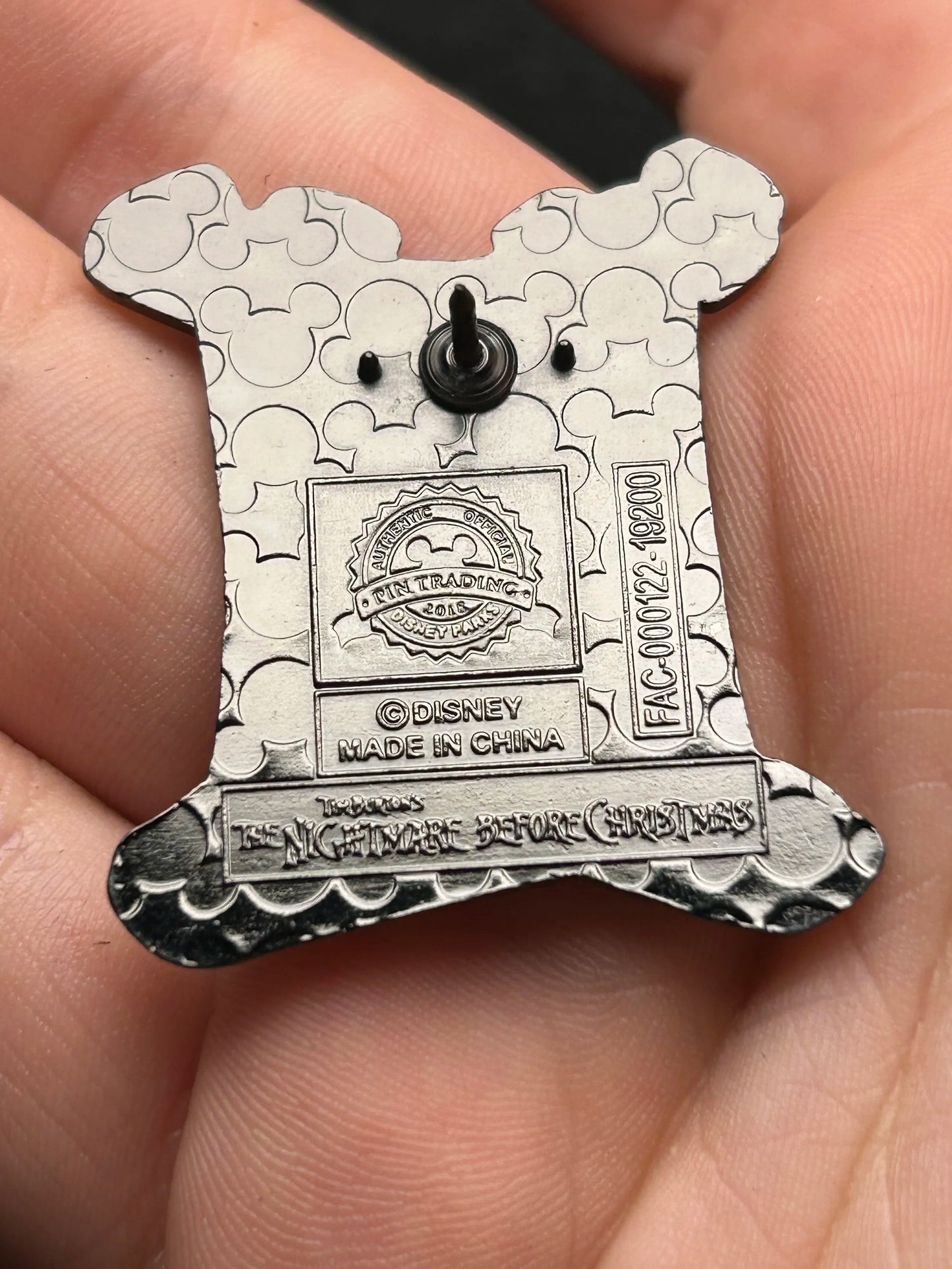 2018 - Oogie Boogie - NBC - DLR - Starter Set - Disney Pin