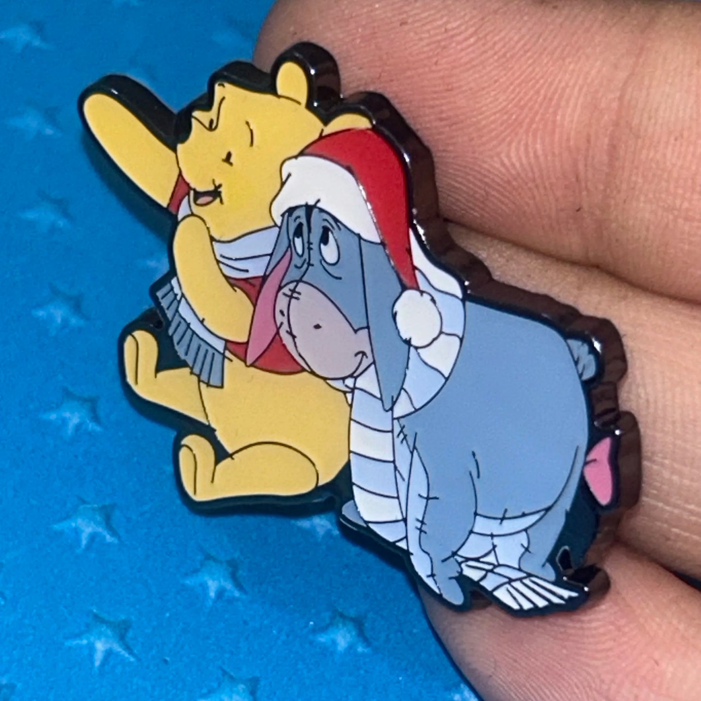Loungefly - Pooh and Eeyore in Santa Hat - Christmas - Disney Pin