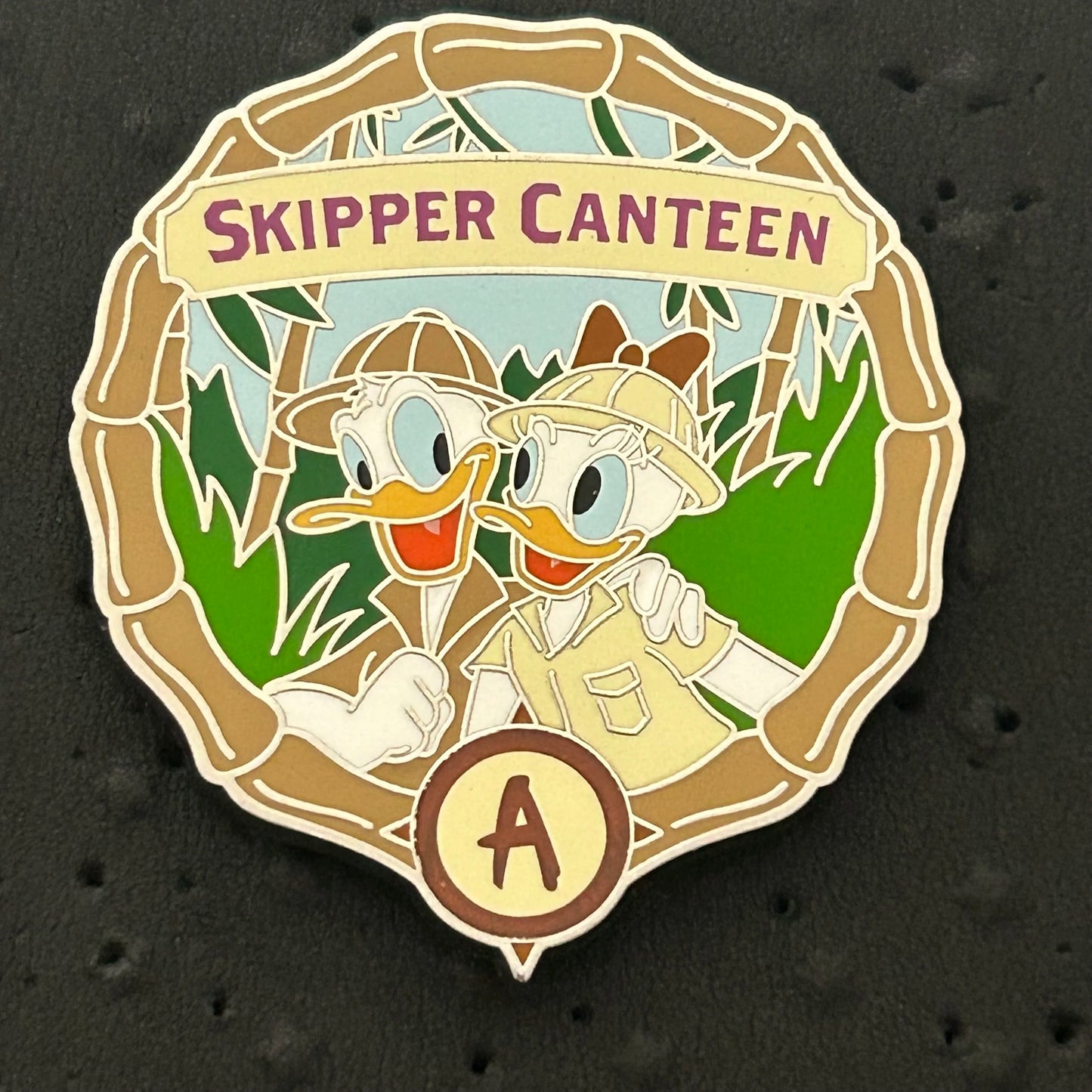 2024 - Daisy and Donald - Jungle Cruise - Skipper Canteen - Adventureland - WDW - Mystery Pin