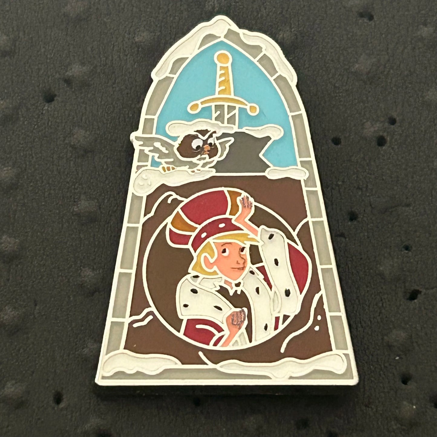2024 - Arthur and Owl - Sword and the Stone - Disney Pin
