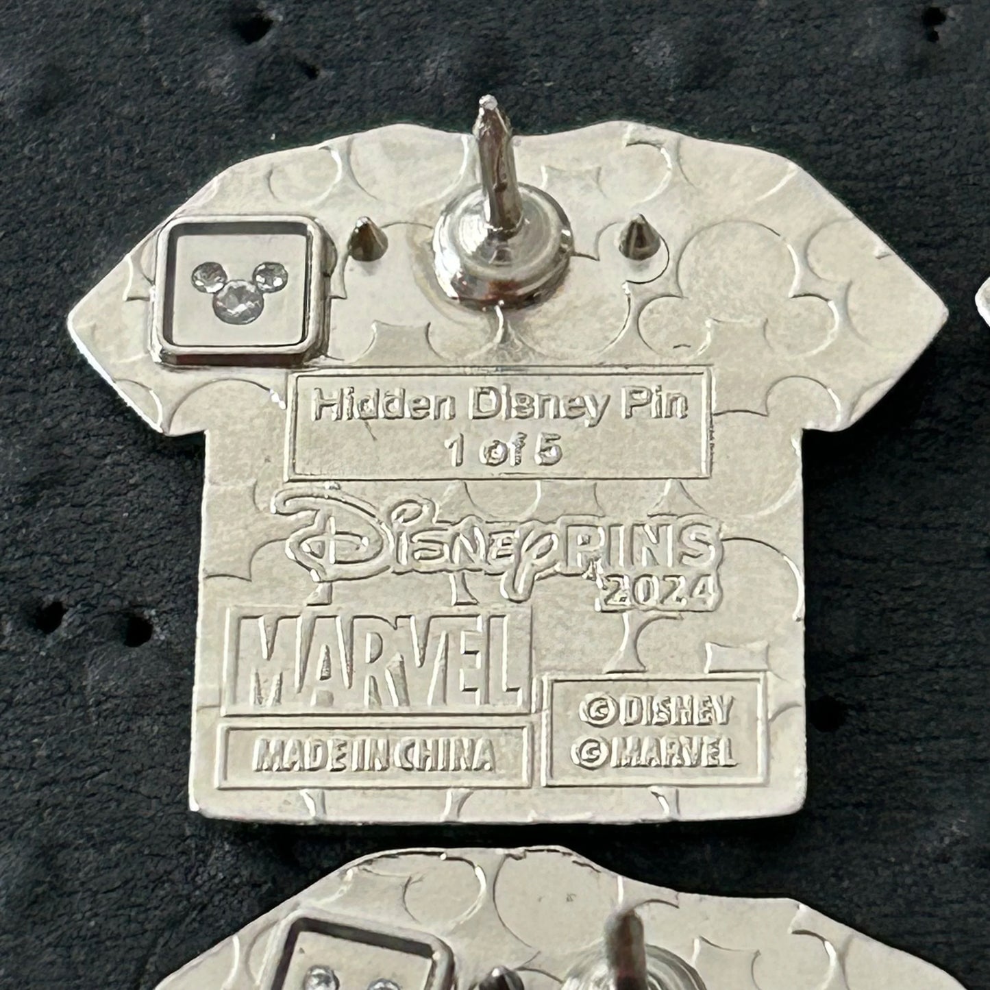 FULL SET - 2024 - Marvel Tshirts - WDW - Marvel - Hidden Disney - Pin