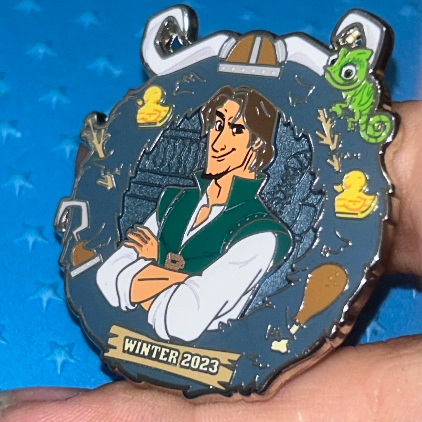 2023 - Flynn Ryder - Pascal - Snugly Duckling - LE 3,500 - Disney Pin
