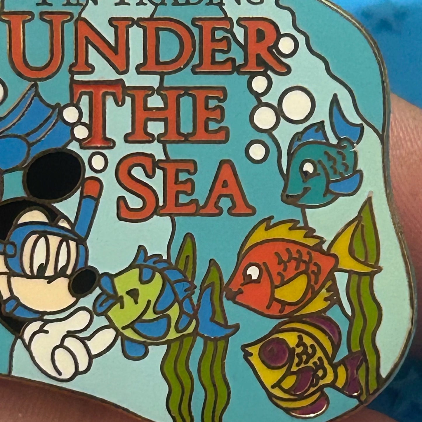 Vintage - 2003 - Mickey Mouse - Pin Trading Under The Sea - LE 550 - DCL - Pin