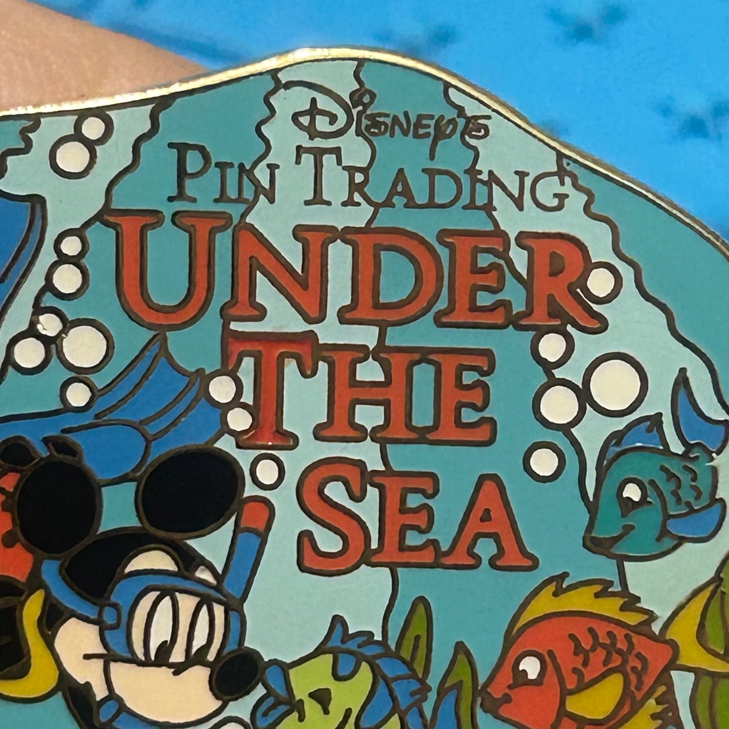 Vintage - 2003 - Mickey Mouse - Pin Trading Under The Sea - LE 550 - DCL - Pin