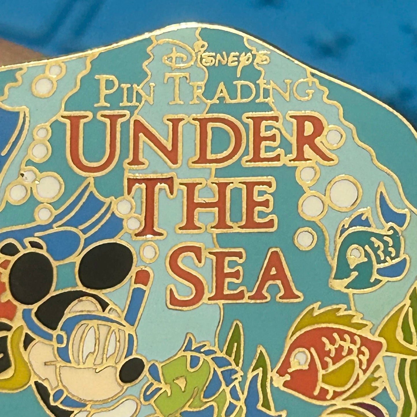 Vintage - 2003 - Mickey Mouse - Pin Trading Under The Sea - LE 550 - DCL - Pin