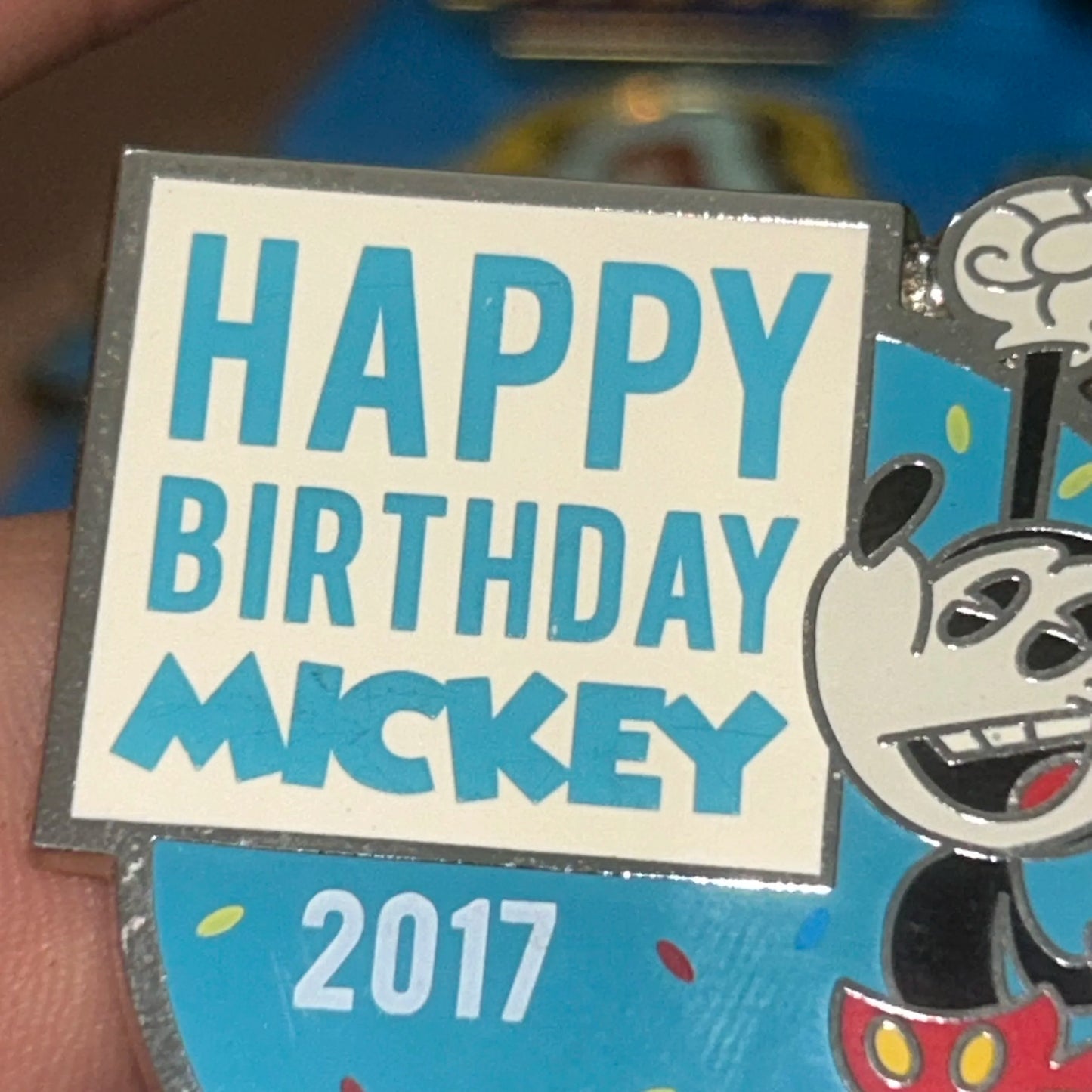 2017 - Happy Birthday - Mickey Mouse - LE 3,000 - Disney Pin