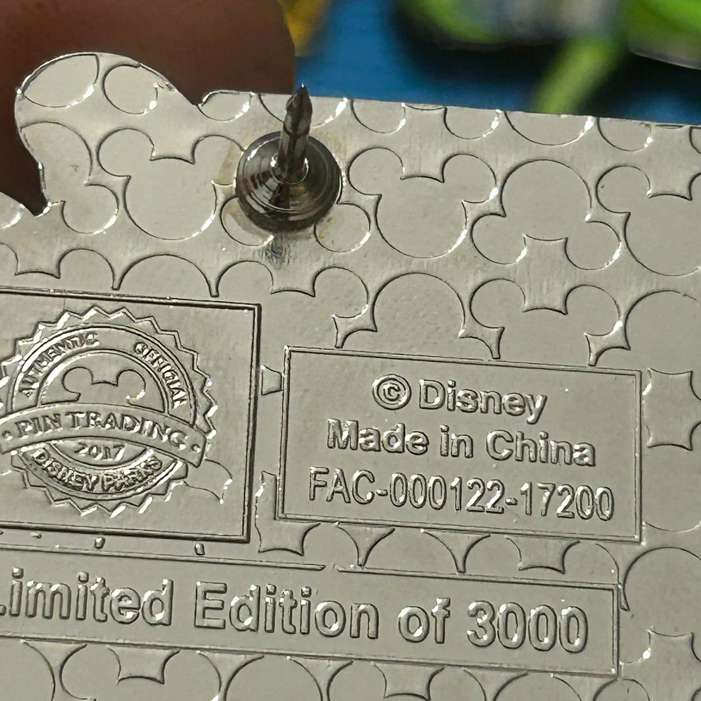 2017 - Happy Birthday - Mickey Mouse - LE 3,000 - Disney Pin