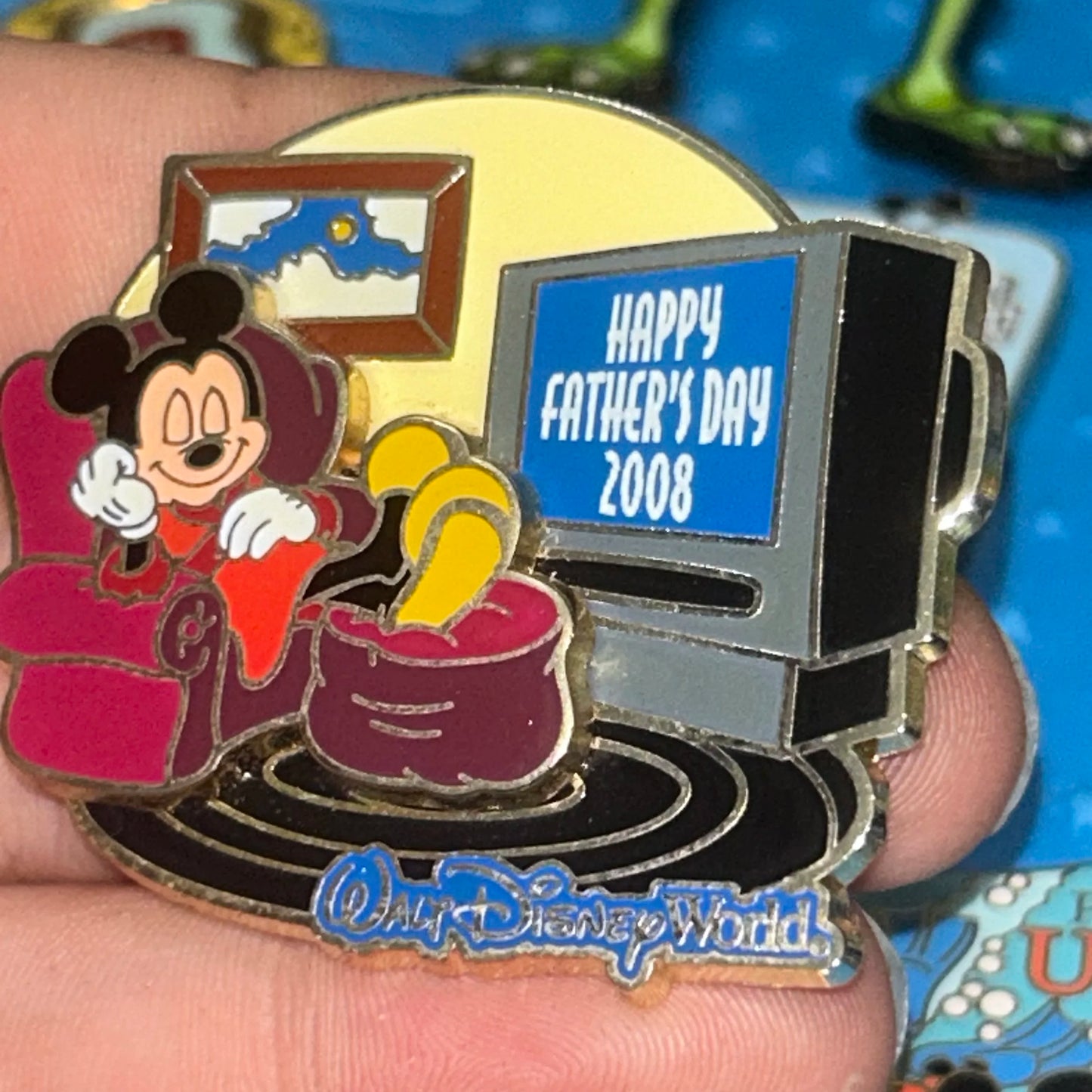 2008 - Mickey Mouse - Happy Fathers Day - Limited Edition 2,500 - Disney Pin