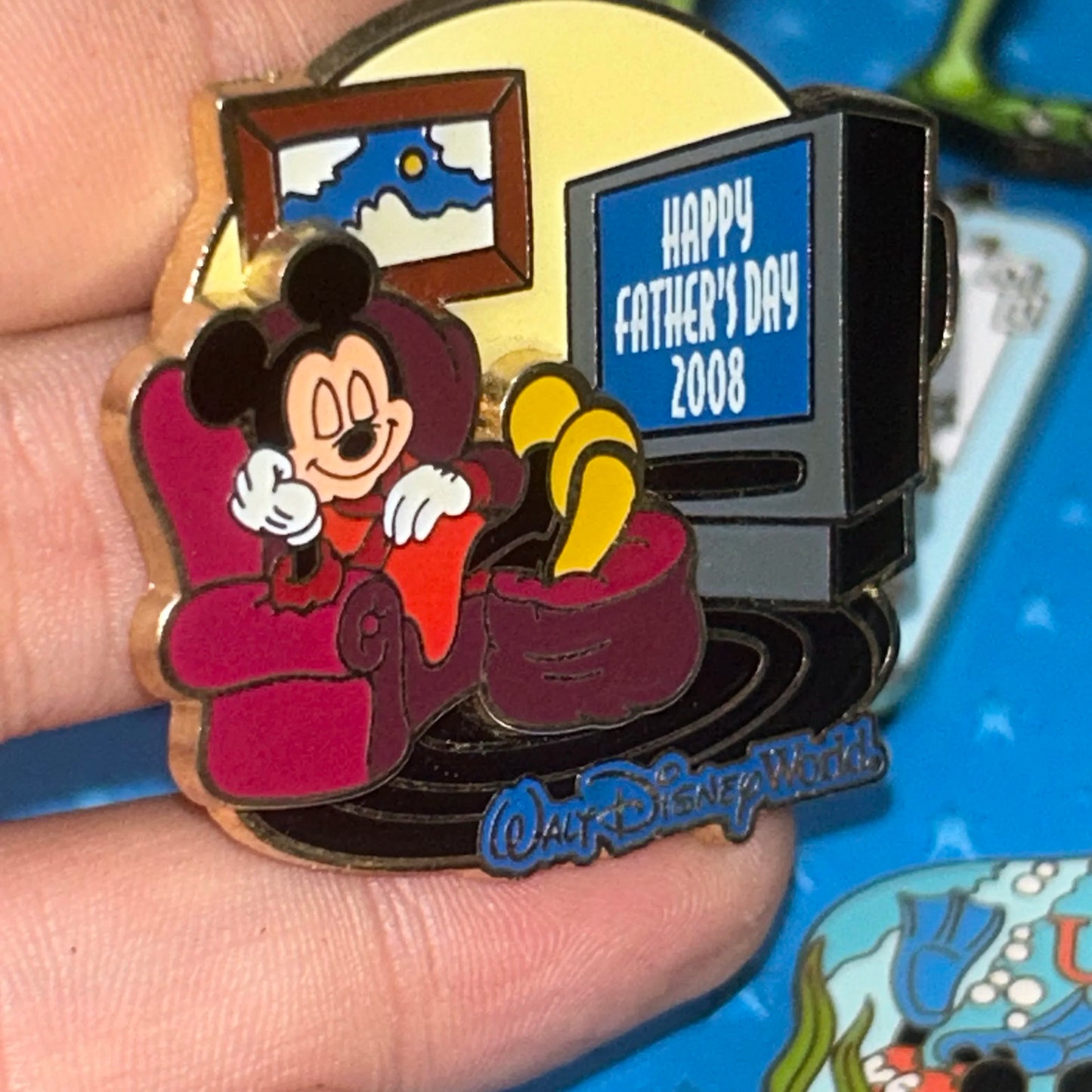 2008 - Mickey Mouse - Happy Fathers Day - Limited Edition 2,500 - Disney Pin