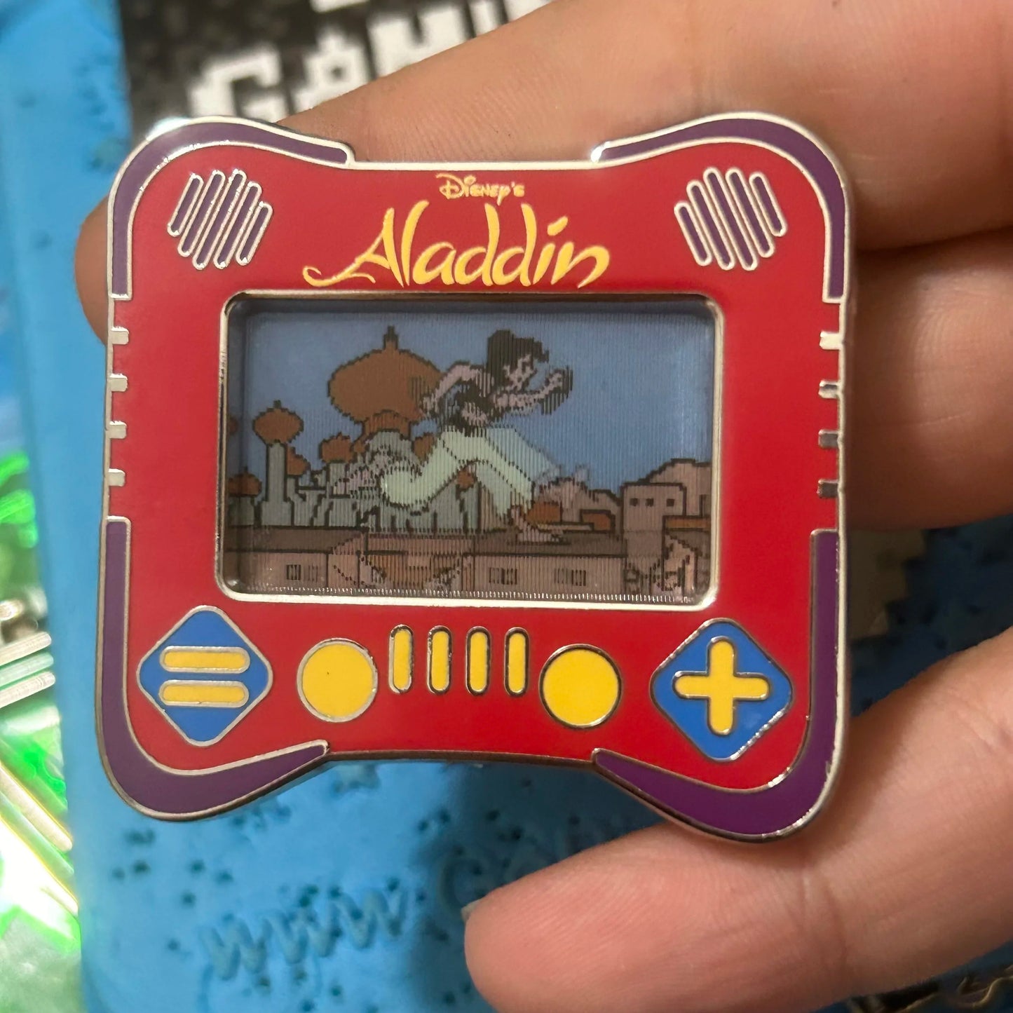 2019 - Aladdin - I Heart Gaming - Lenticular - LE 1,500 - Disney Pin