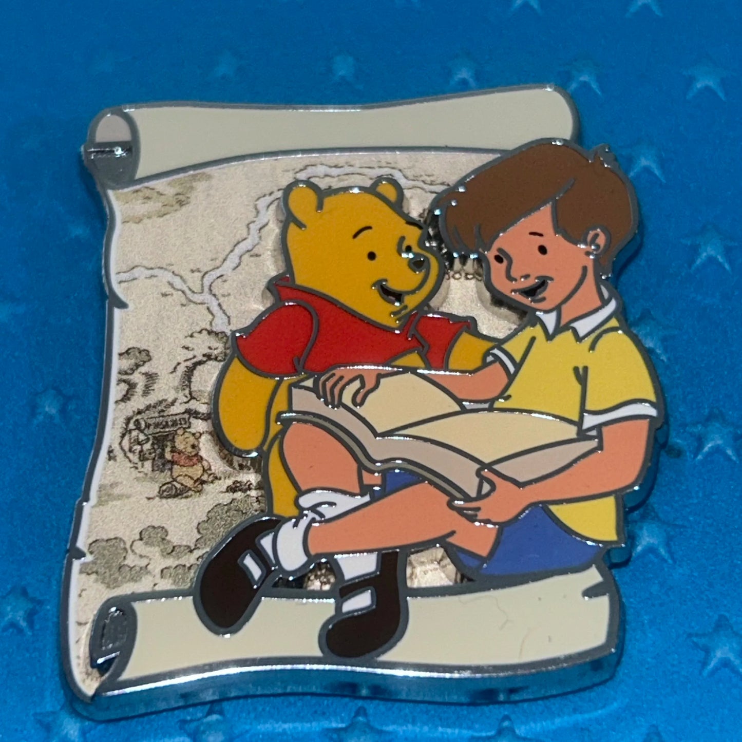 2023 - Christopher and Pooh Bear - Map - Disney Pin