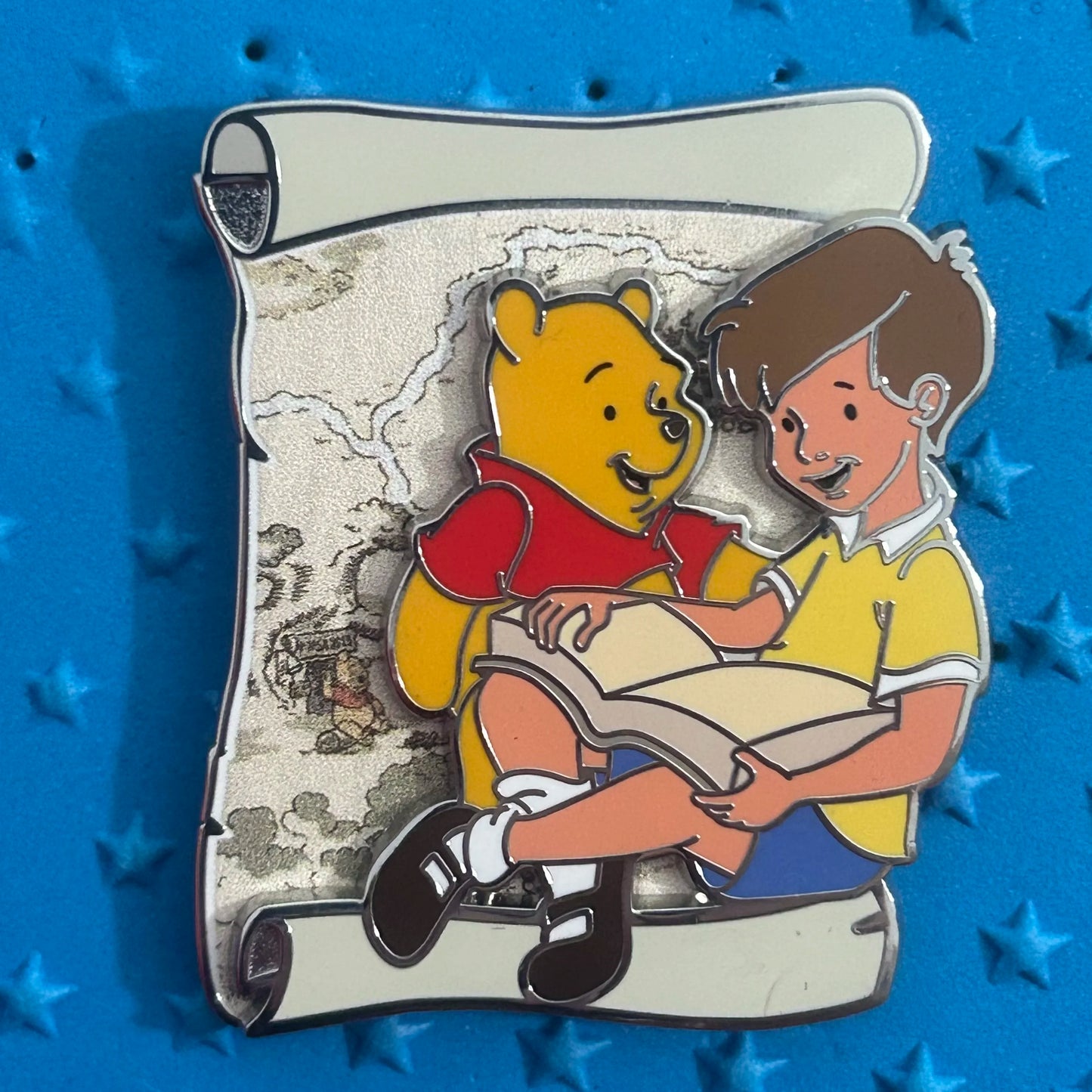2023 - Christopher and Pooh Bear - Map - Disney Pin