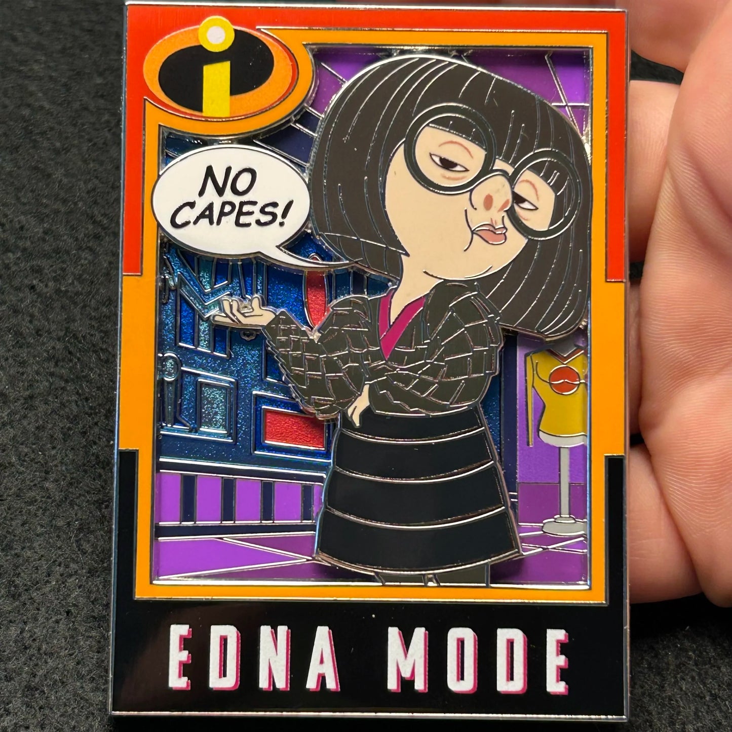 2024 - Edna Mode - The Incredibles - WDI - LE 300 - Disney Pin on Pin