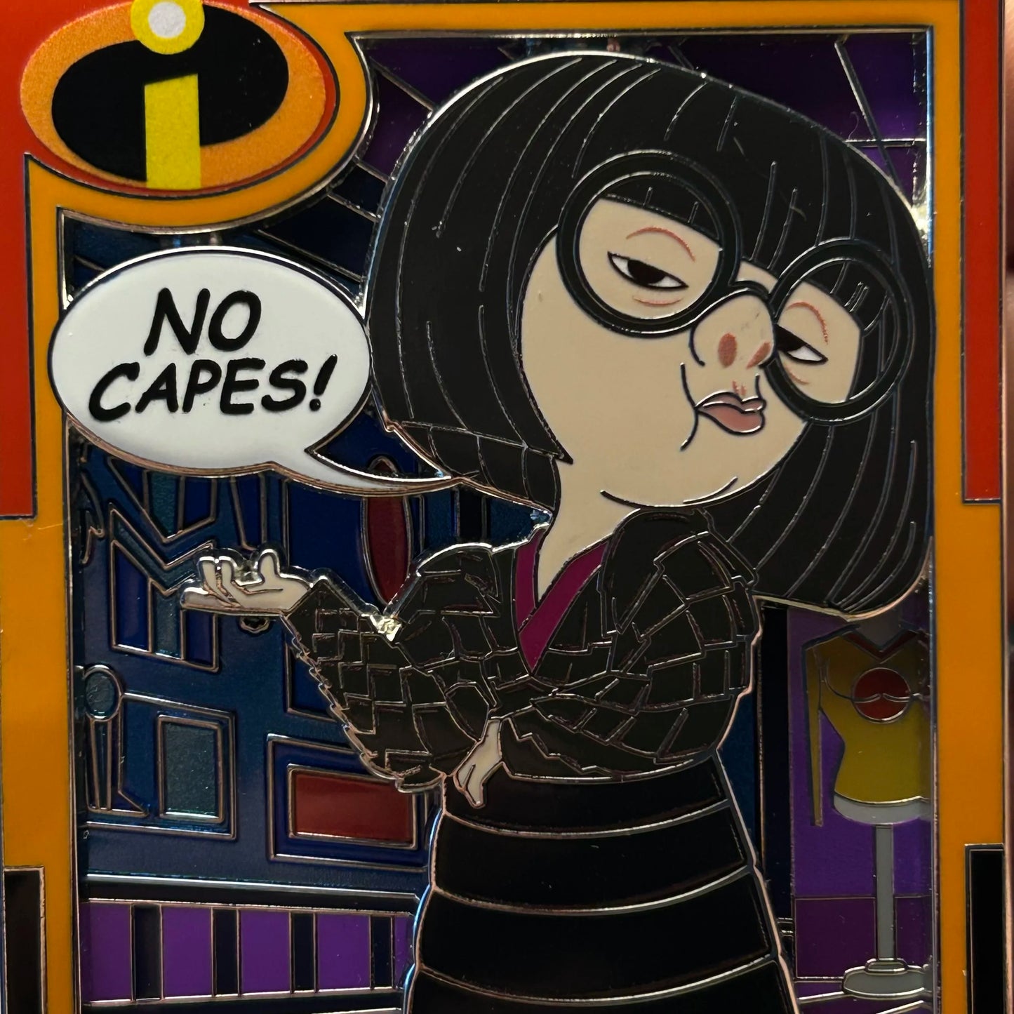 2024 - Edna Mode - The Incredibles - WDI - LE 300 - Disney Pin on Pin
