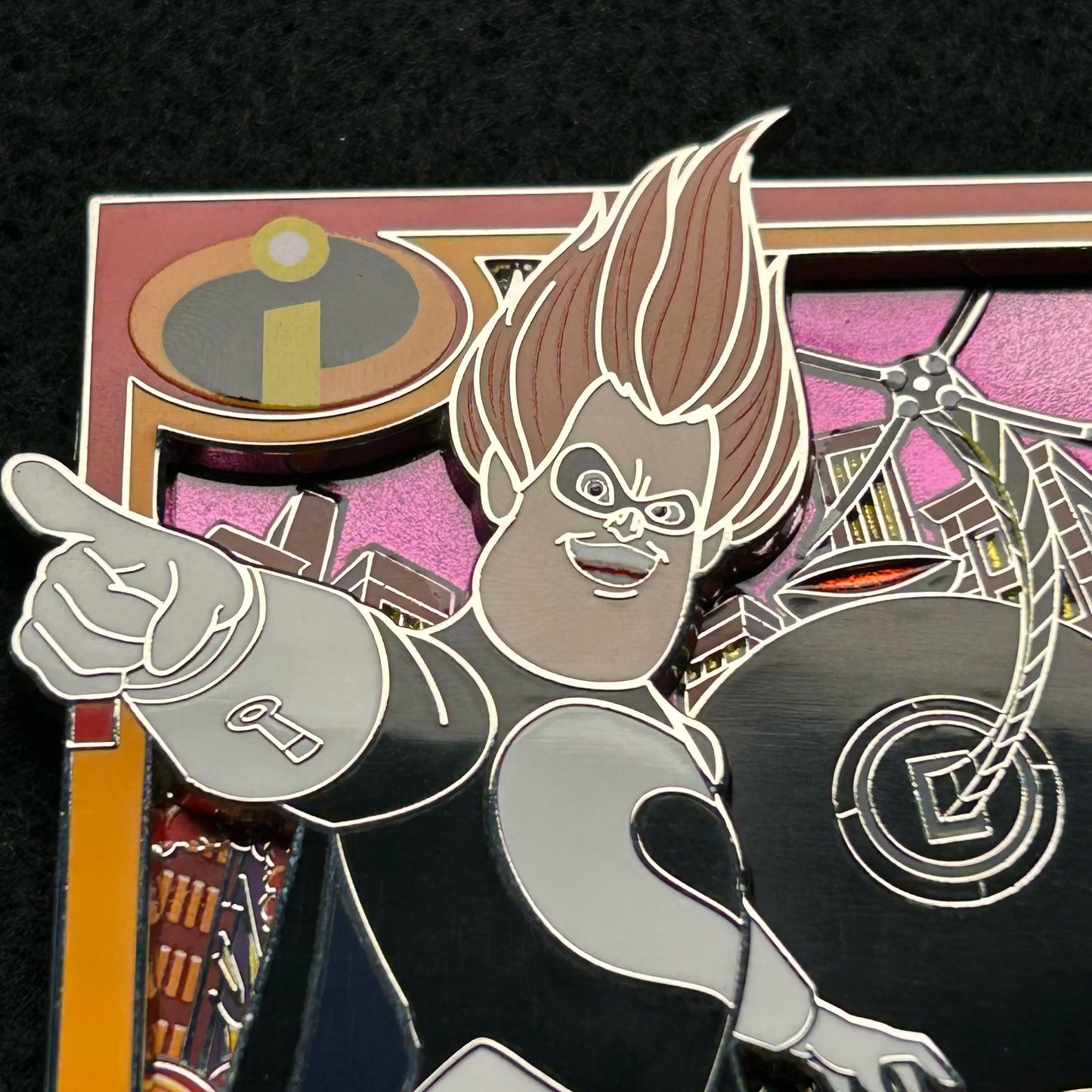 2024 - Syndrome - The Incredibles - Villain - WDI - LE 300 - Disney Pin on Pin