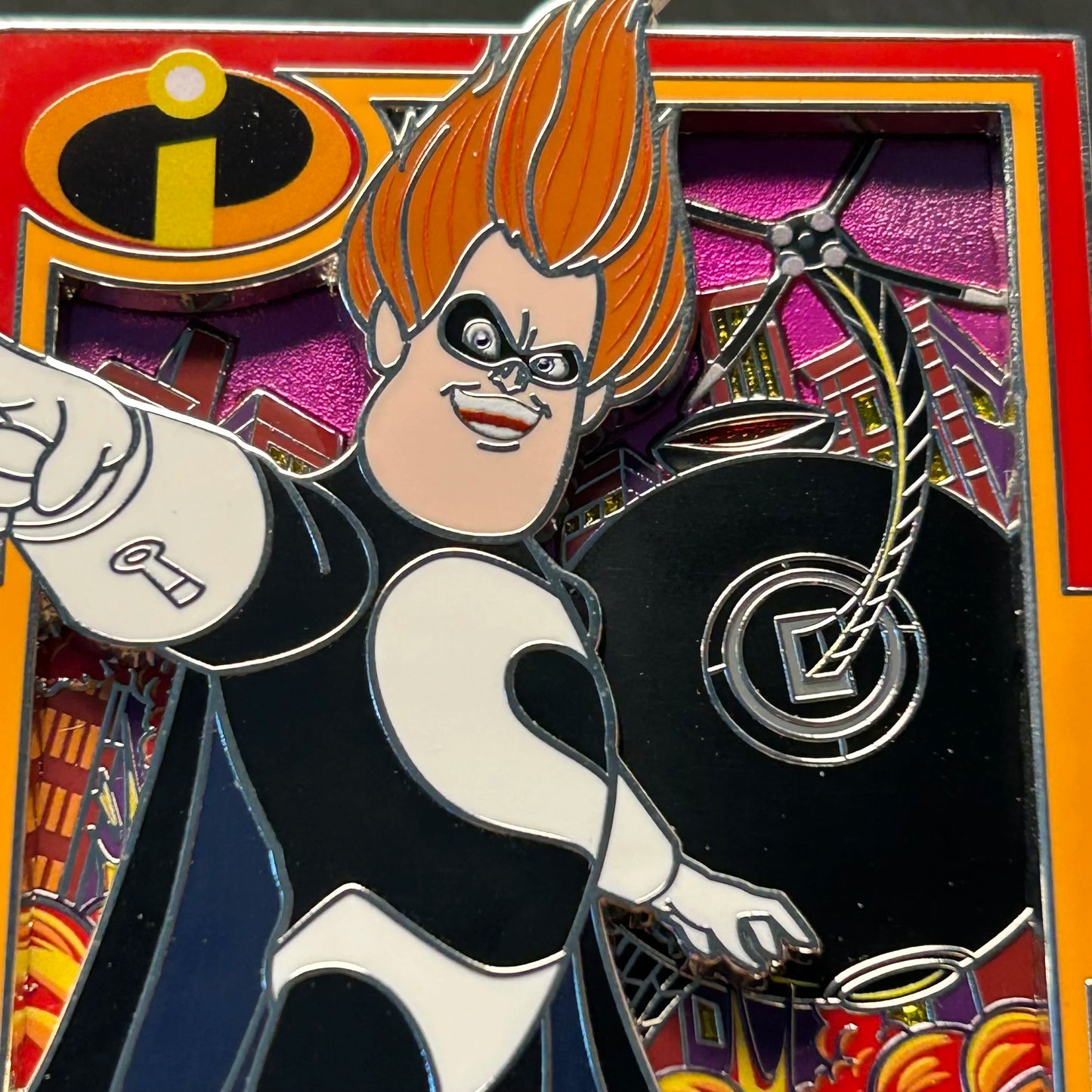 2024 - Syndrome - The Incredibles - Villain - WDI - LE 300 - Disney Pin on Pin