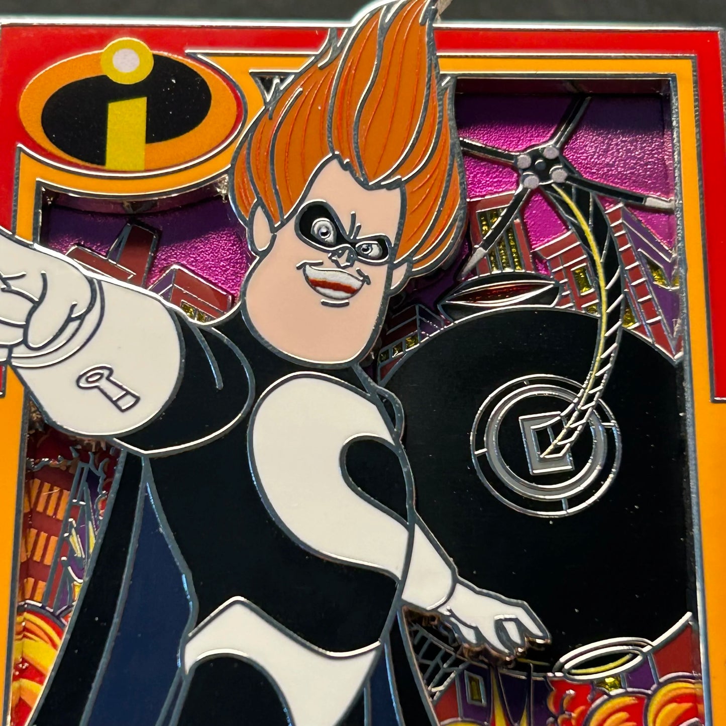 2024 - Syndrome - The Incredibles - Villain - WDI - LE 300 - Disney Pin on Pin