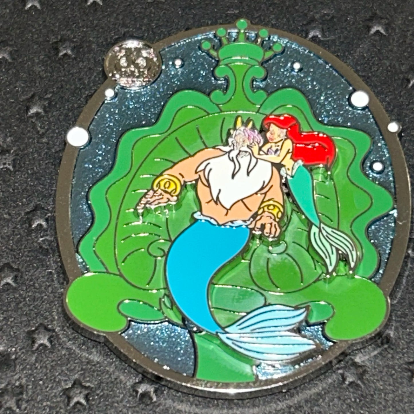 2024 - Ariel and King Triton - Little Mermaid - 30th Anniversary- LE 4,000 - Pin