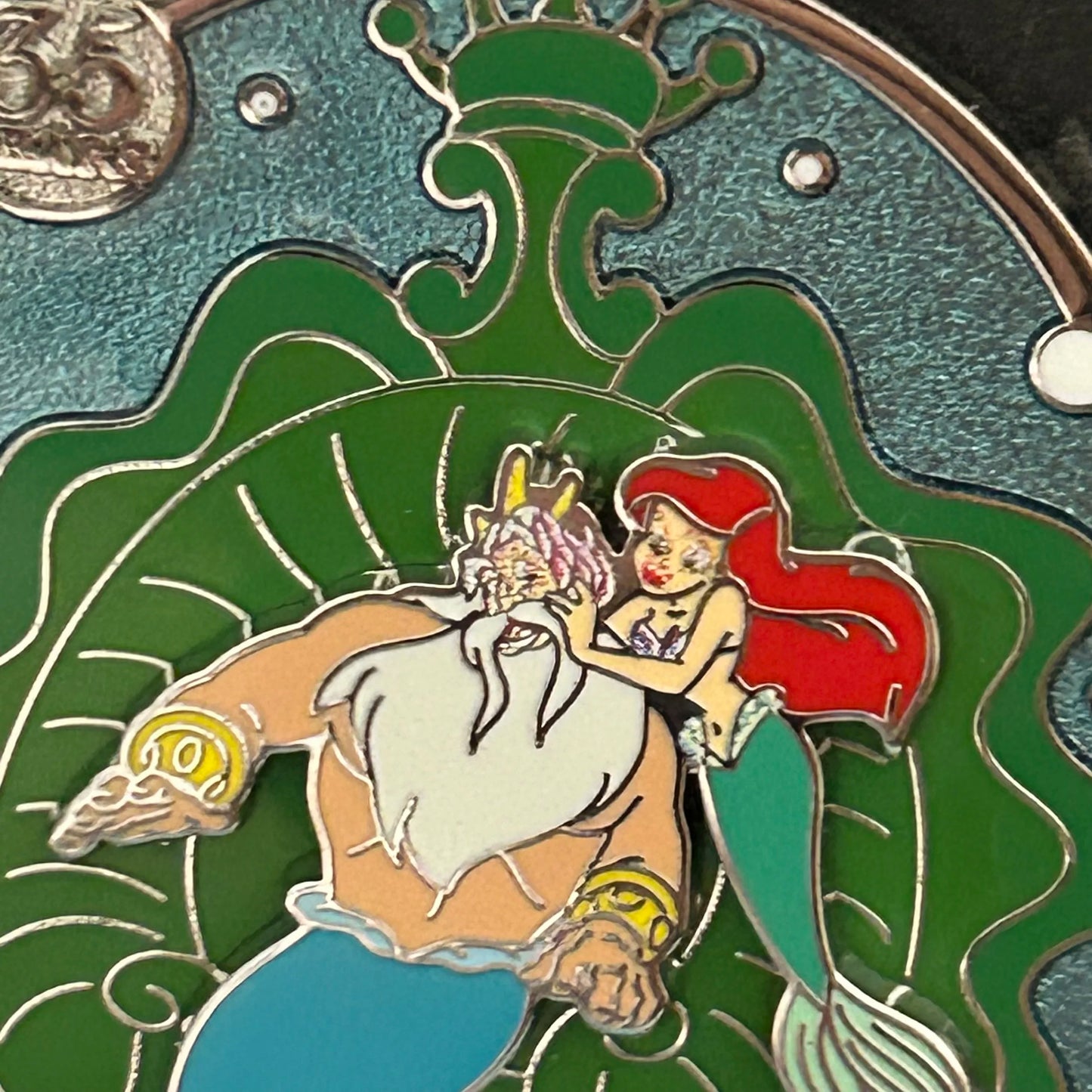 2024 - Ariel and King Triton - Little Mermaid - 30th Anniversary- LE 4,000 - Pin