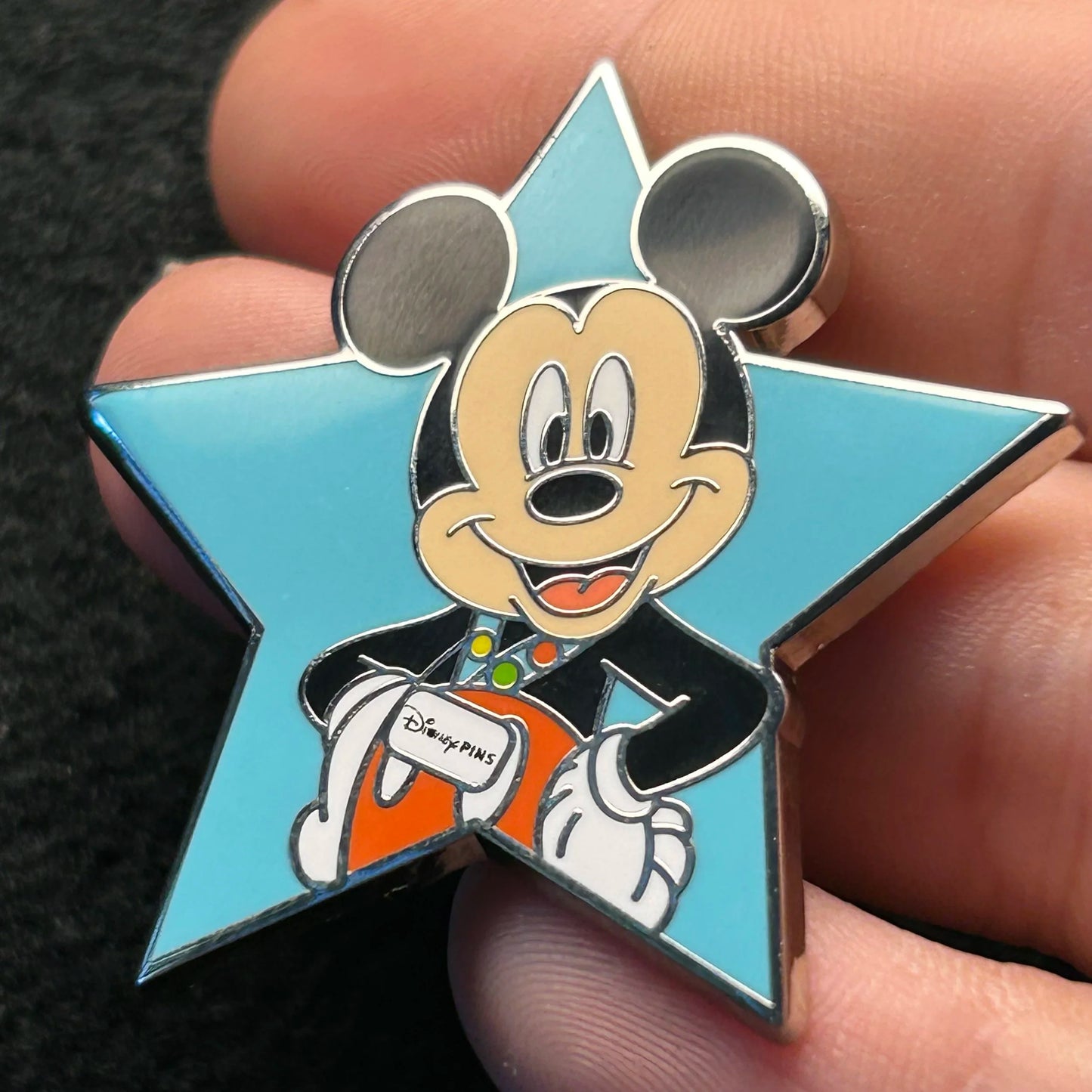 2025 - Mickey Mouse - Pin Trader - Starter Series - Blue Star - Disney Pin