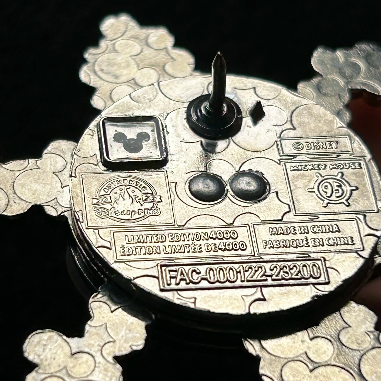 2023 - Mickey Mouse - 95 Years - Spinner - LE 4,000 - Disney Pin