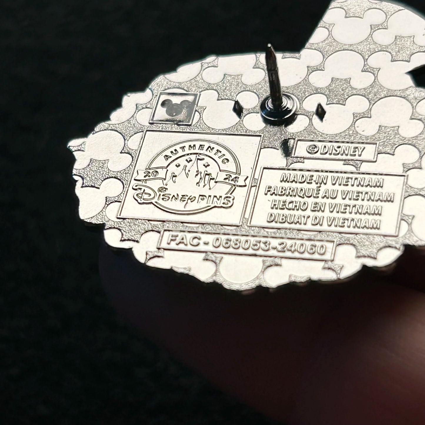 2024 - Hatbox Ghost - Haunted Mansion - Rose Frame - Mystery Pin