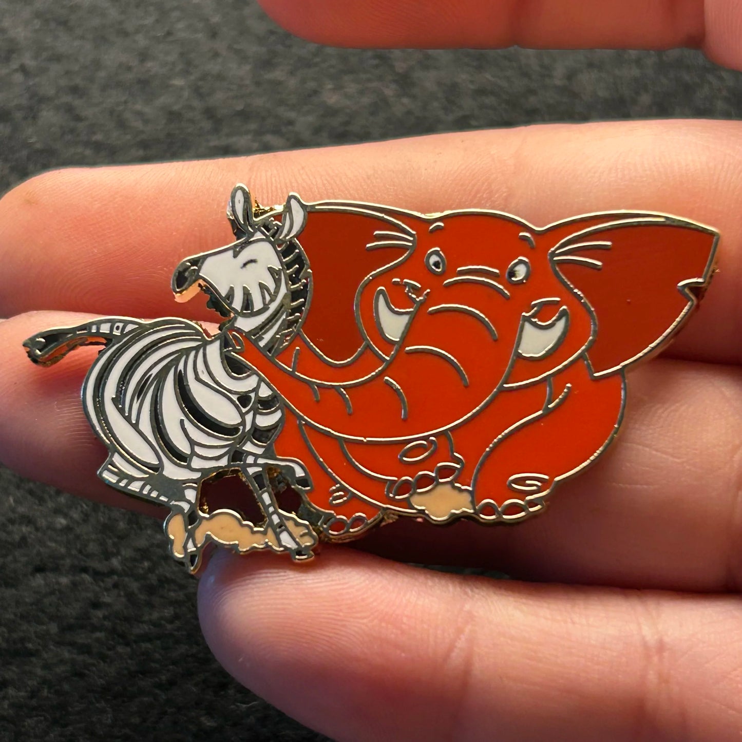 2024 - Zebra and Elephant - Lion King - 30th Anniversary- Booster Set - Disney Pin