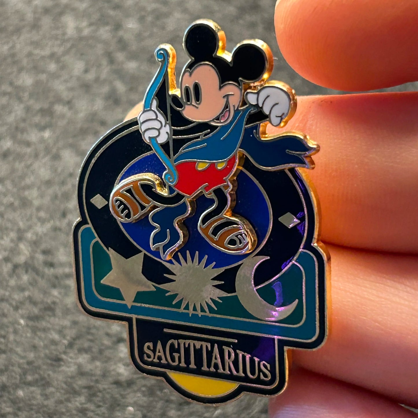 2002 - Mickey Mouse - Sagittarius - Zodiac Series - Disney Pin on Pin